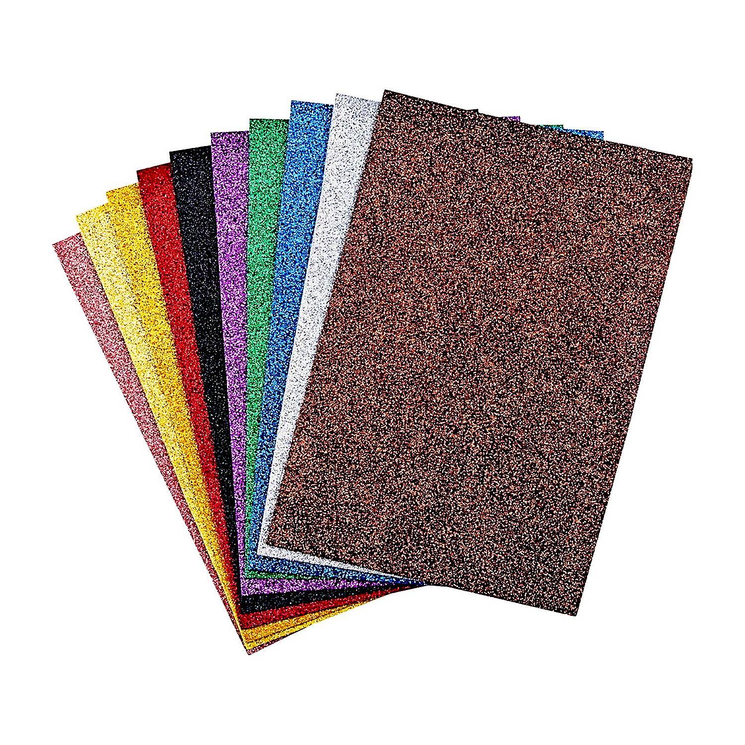 Nova ColorNova Color 50x70 Simli Yapışkanlı Eva 10 Renk (NC-365)