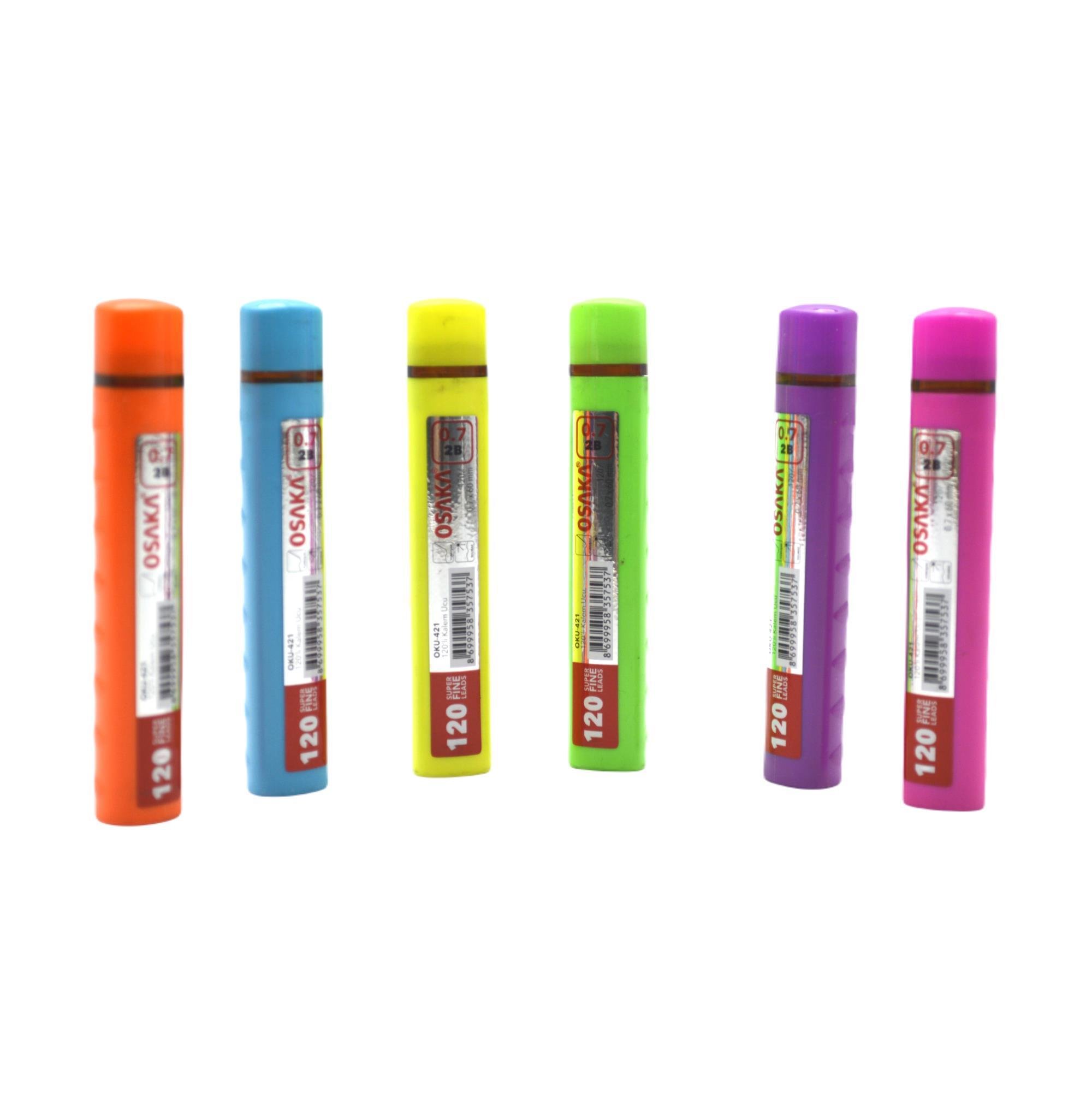 OsakaOsaka 2B 60 mm 0.7 Kalem Ucu 120 li 1 Adet Tüp Neon Oku-421
