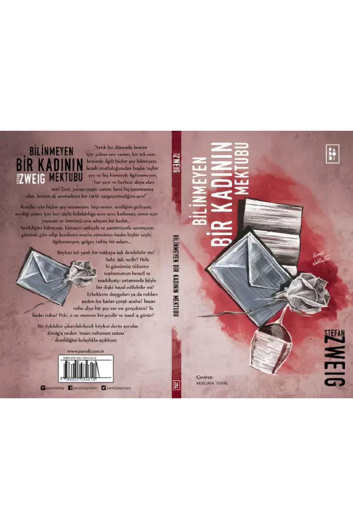 Parodi YayınlarıParodi Yayınları Bilinmeyen Bir Kadının Mektubu - Stefan Zweig KTP