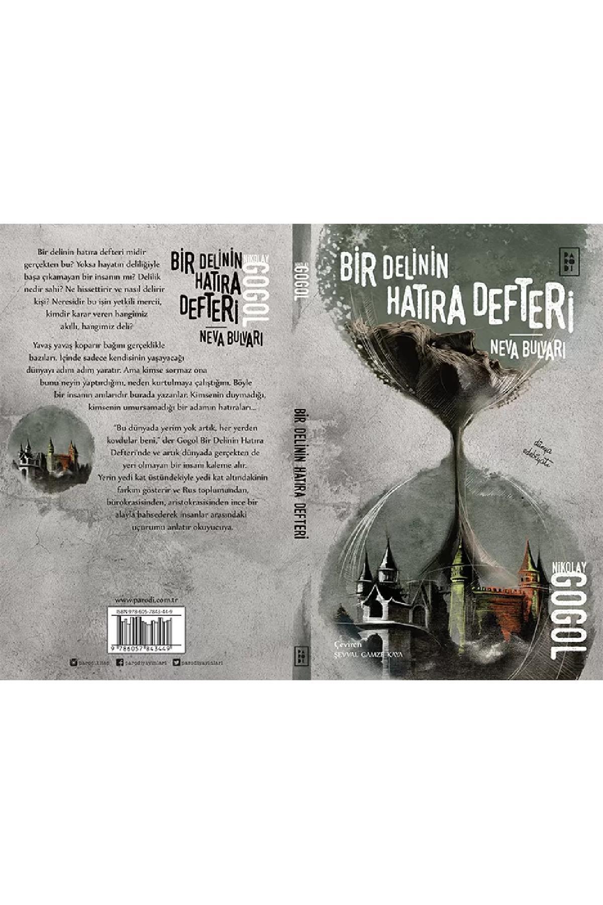 Parodi YayınlarıParodi Yayınları Bir Delinin Hatıra Defteri-Neva Bulvarı - Nikolay Vasilyeviç Gogol KTP