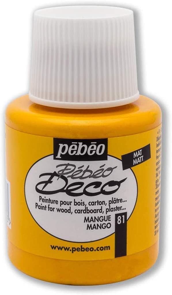 PebeoPebeo Deco Mat Akrilik Ahşap Boya 110 Ml Şişe Renk Seçenekli