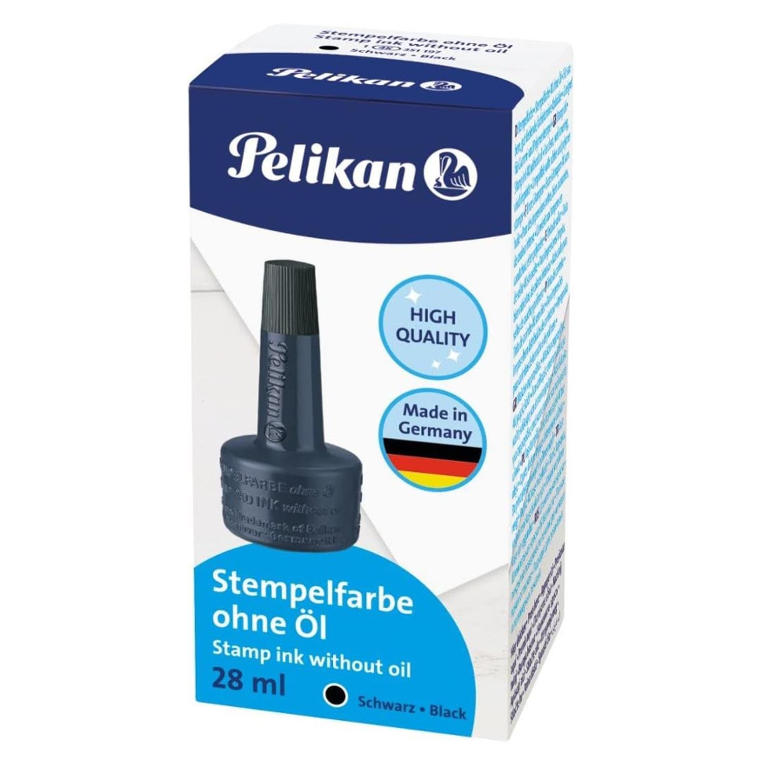 PelikanPelikan Istampa Mürekkebi 28 ml Mavi Siyah Kırmızı