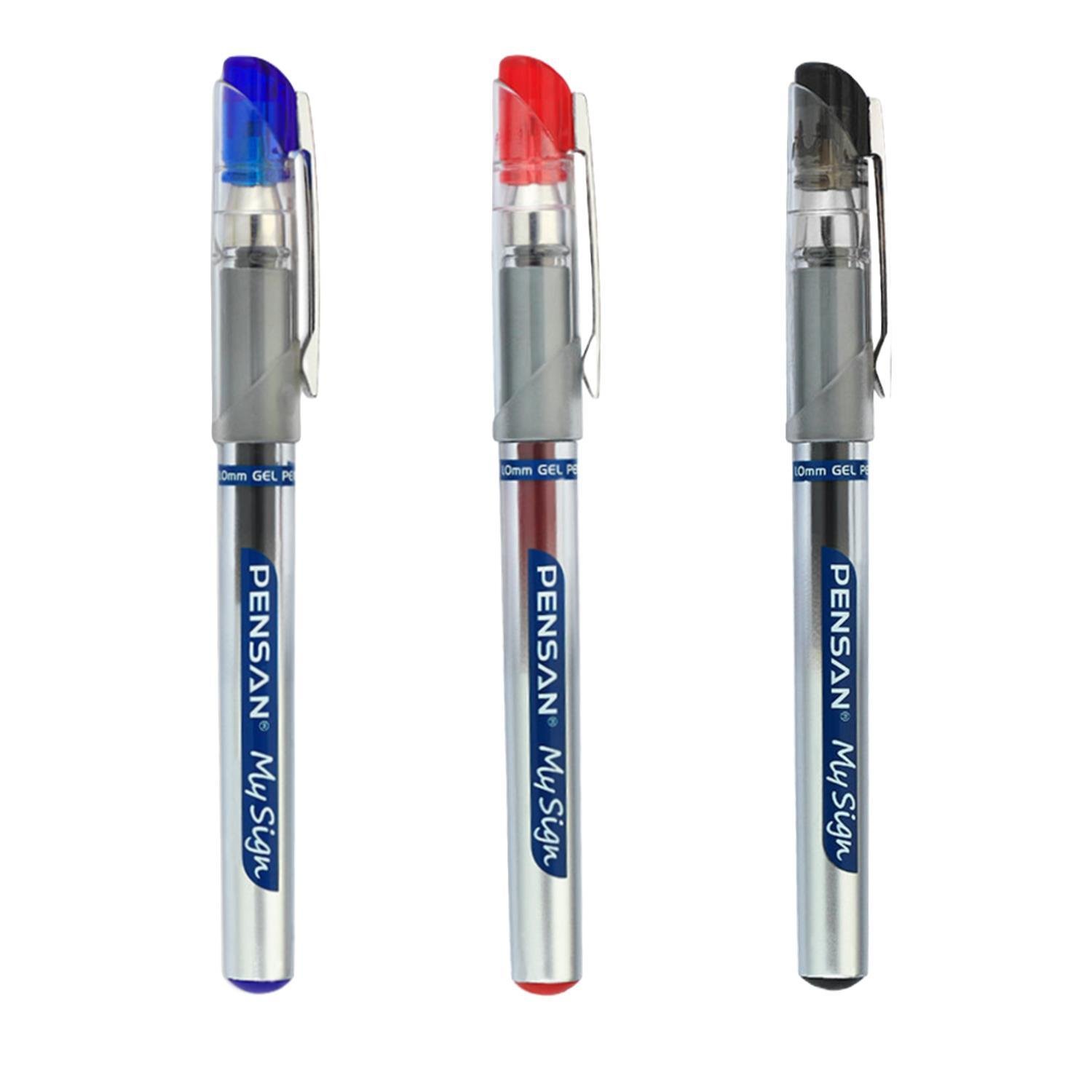 PENSANPensan My Sign 1.0 İmza Kalemi Mavi Siyah Kırmızı Renk Seçenekli