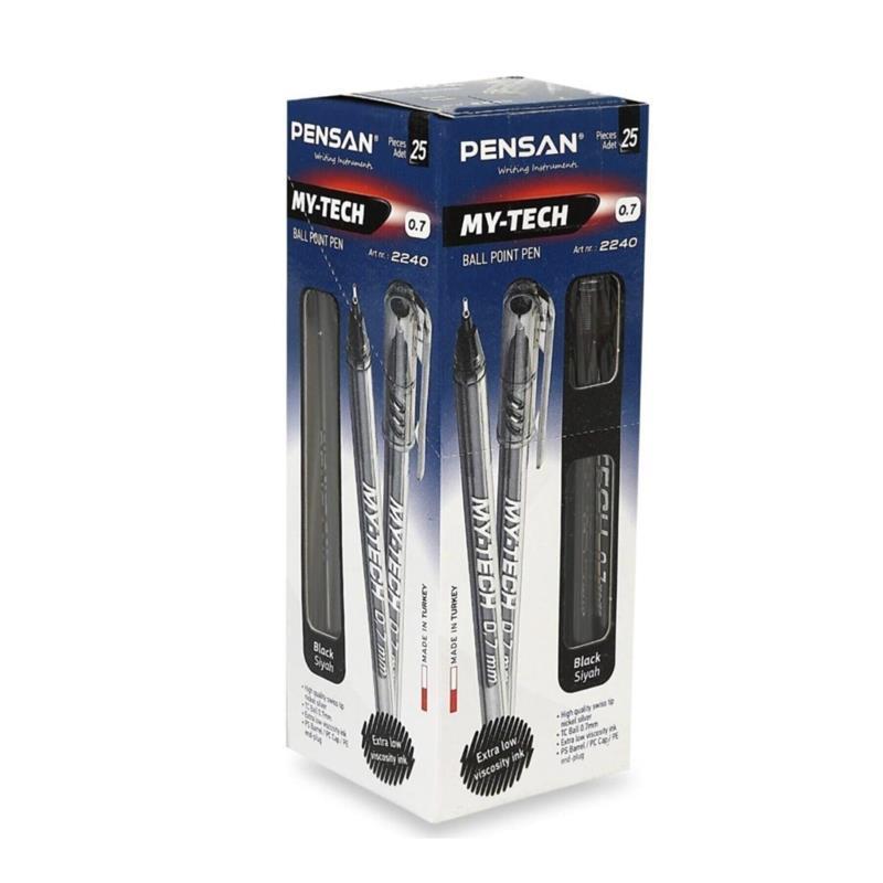 PENSANPensan My-Tech İğne Uçlu Tükenmez Kalem 0.7 mm 25 Li