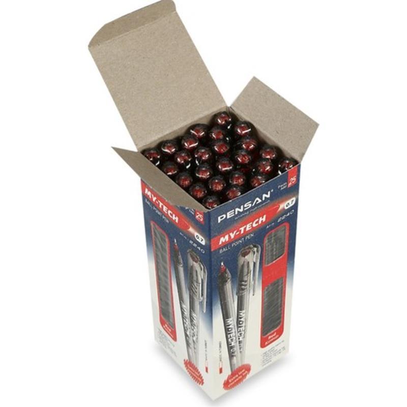 PENSANPensan My-Tech İğne Uçlu Tükenmez Kalem 0.7 mm 25 Li