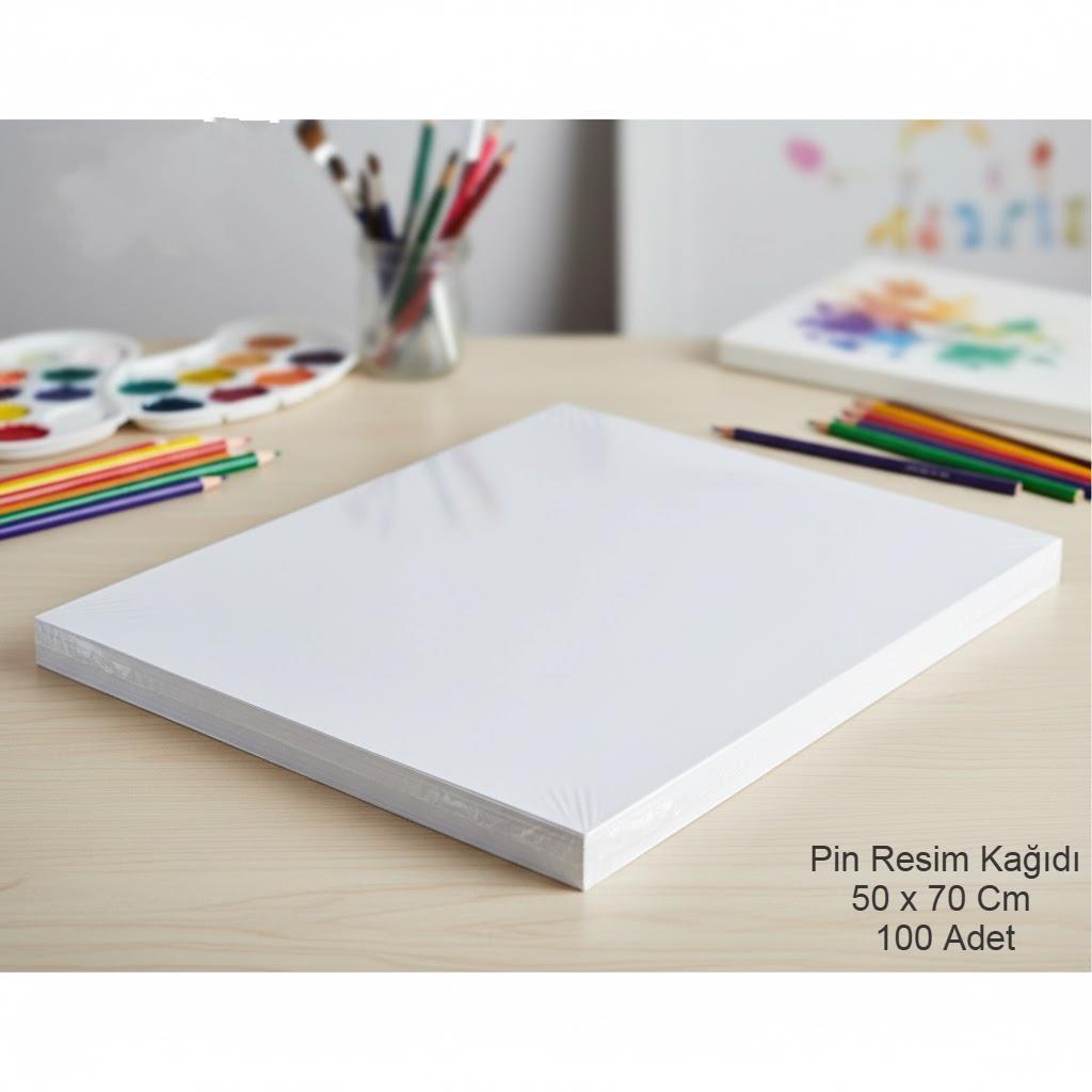 PinPin Resim Kağıdı 50 x 70 Cm 100 Lü  1 Paket 