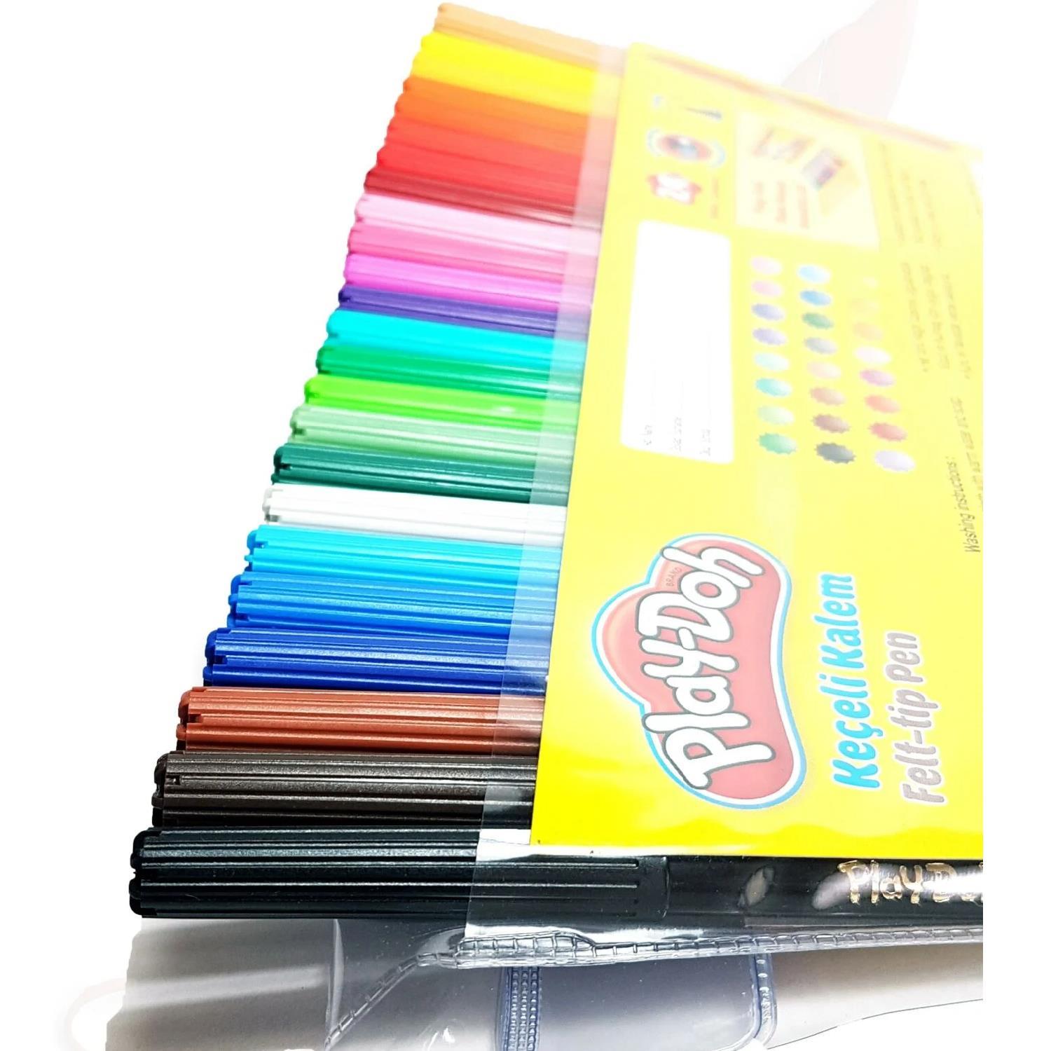 Play-DohPlay-Doh Keçeli Kalem 2 Mm 36 Renk PVC PLAY-KE013