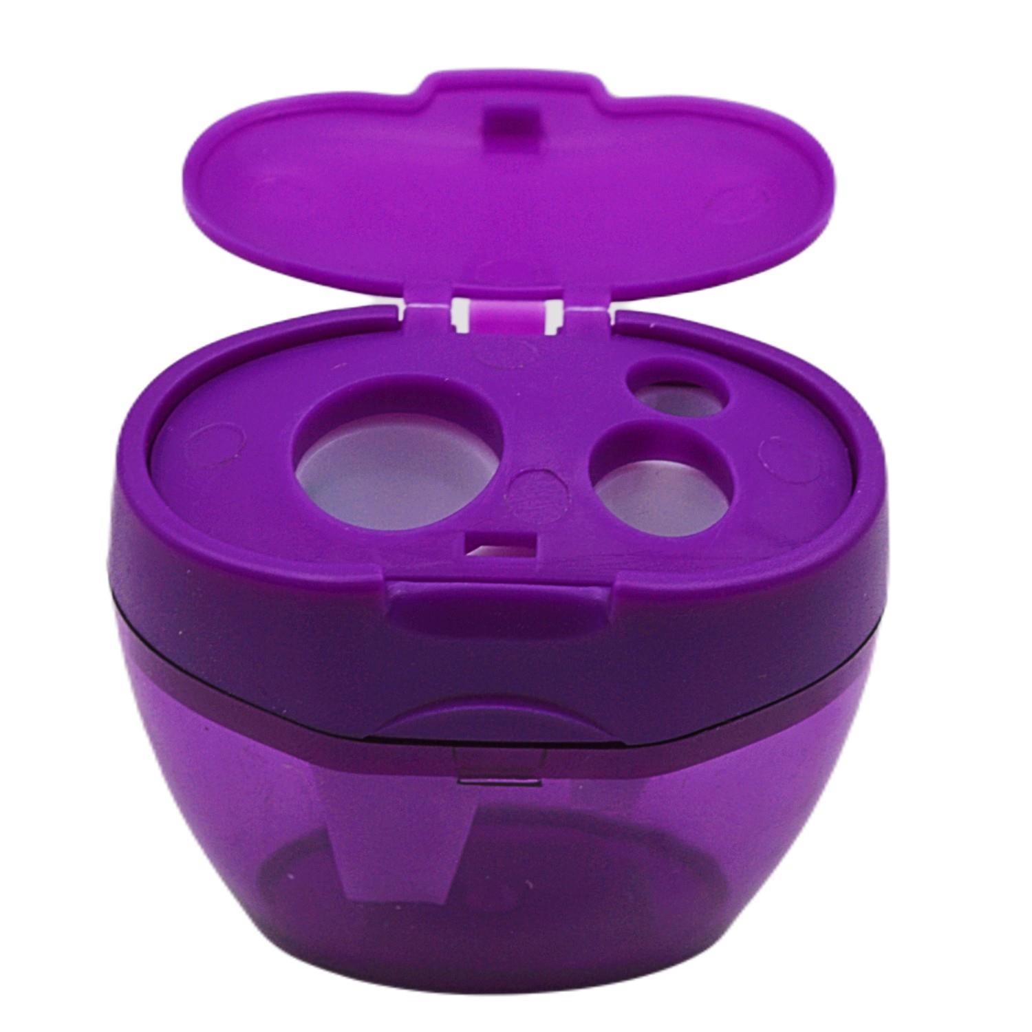 PutiPuti Bamya 3 Bıçaklı Hazneli Kalemtıraş (KOD : 06369