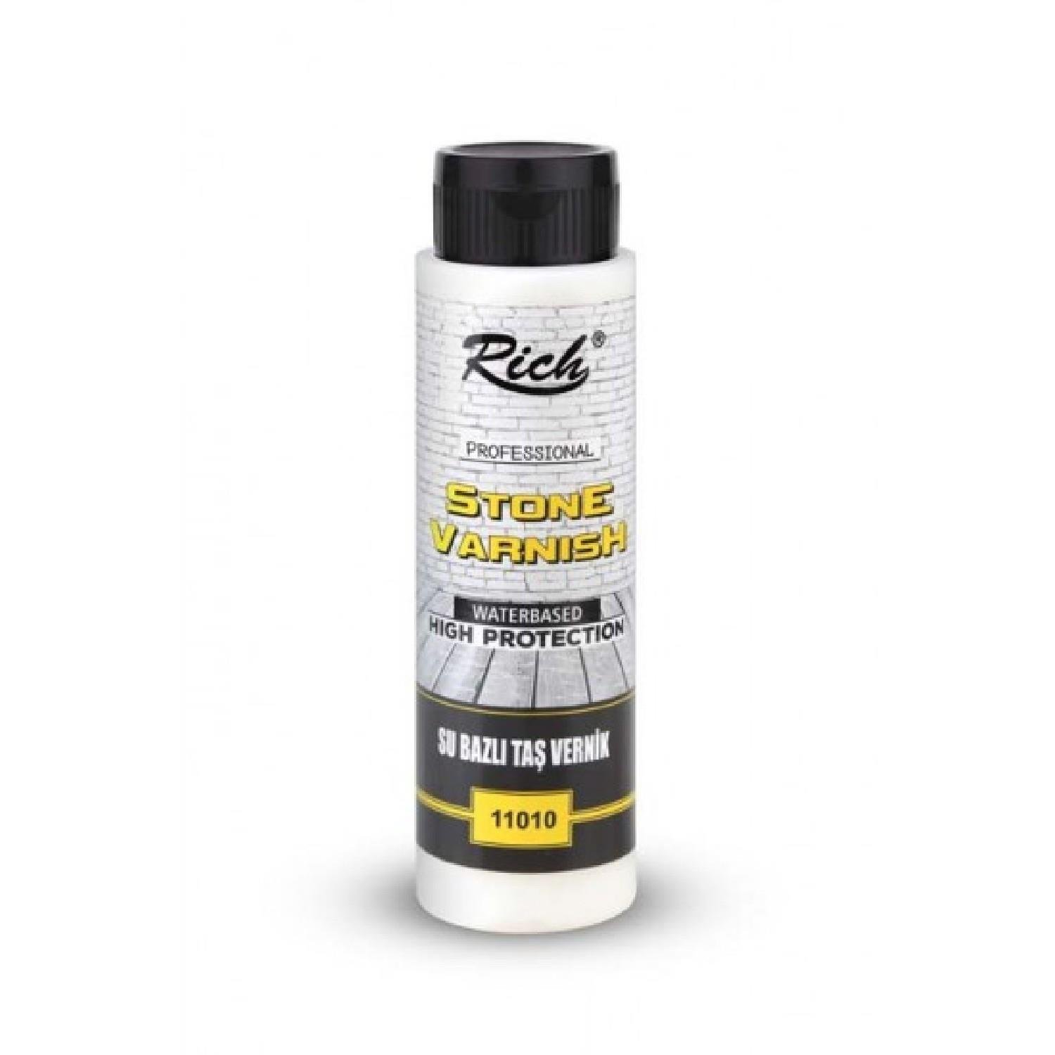 RİCHRich Su Bazlı Stone Varnish-Yüksek Korumalı Taş Vernik 500 cc (KOD: 11010)