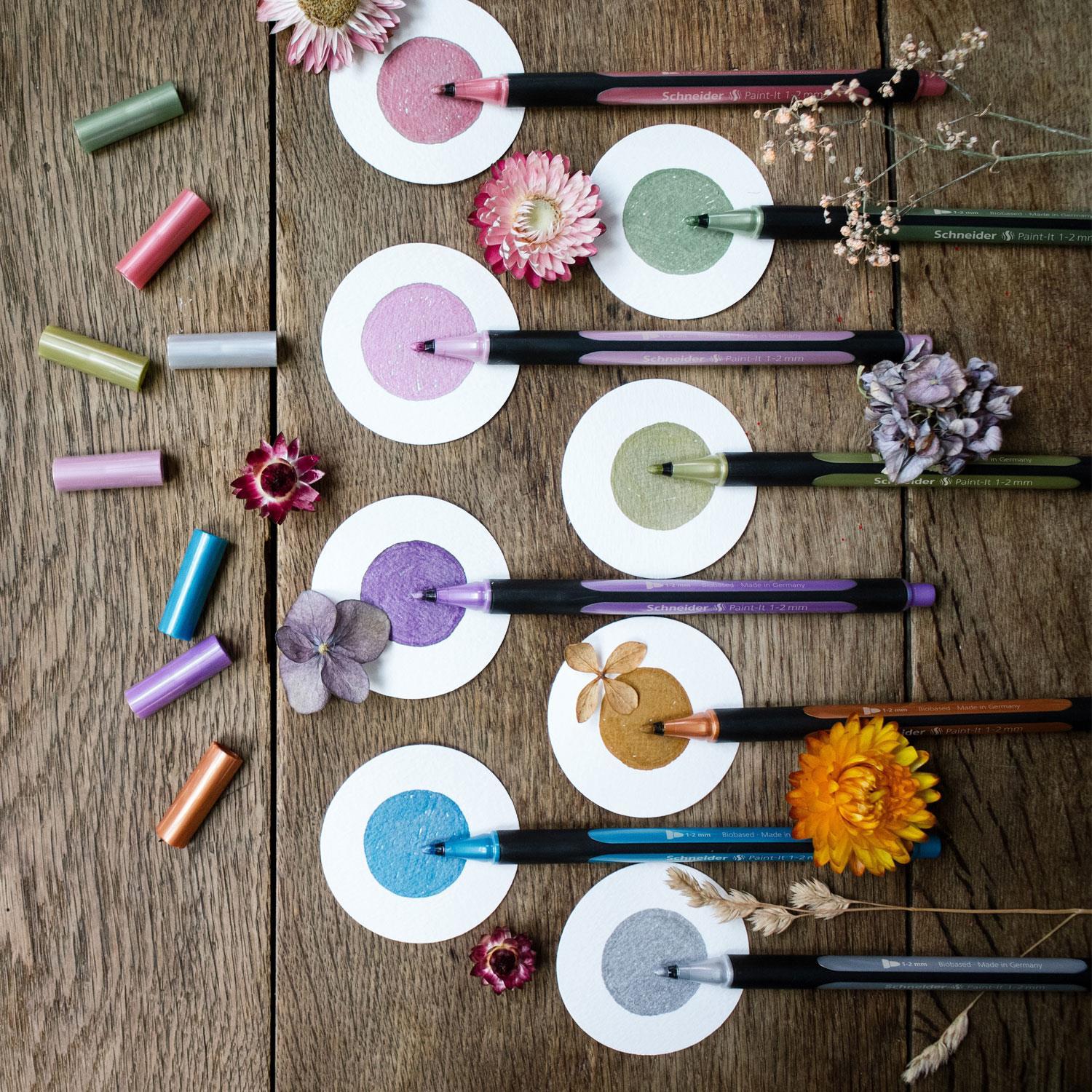 SchneiderSchneider Paint-It 020 Metalik Liner 1-2mm Metal Tüp 10 Lu