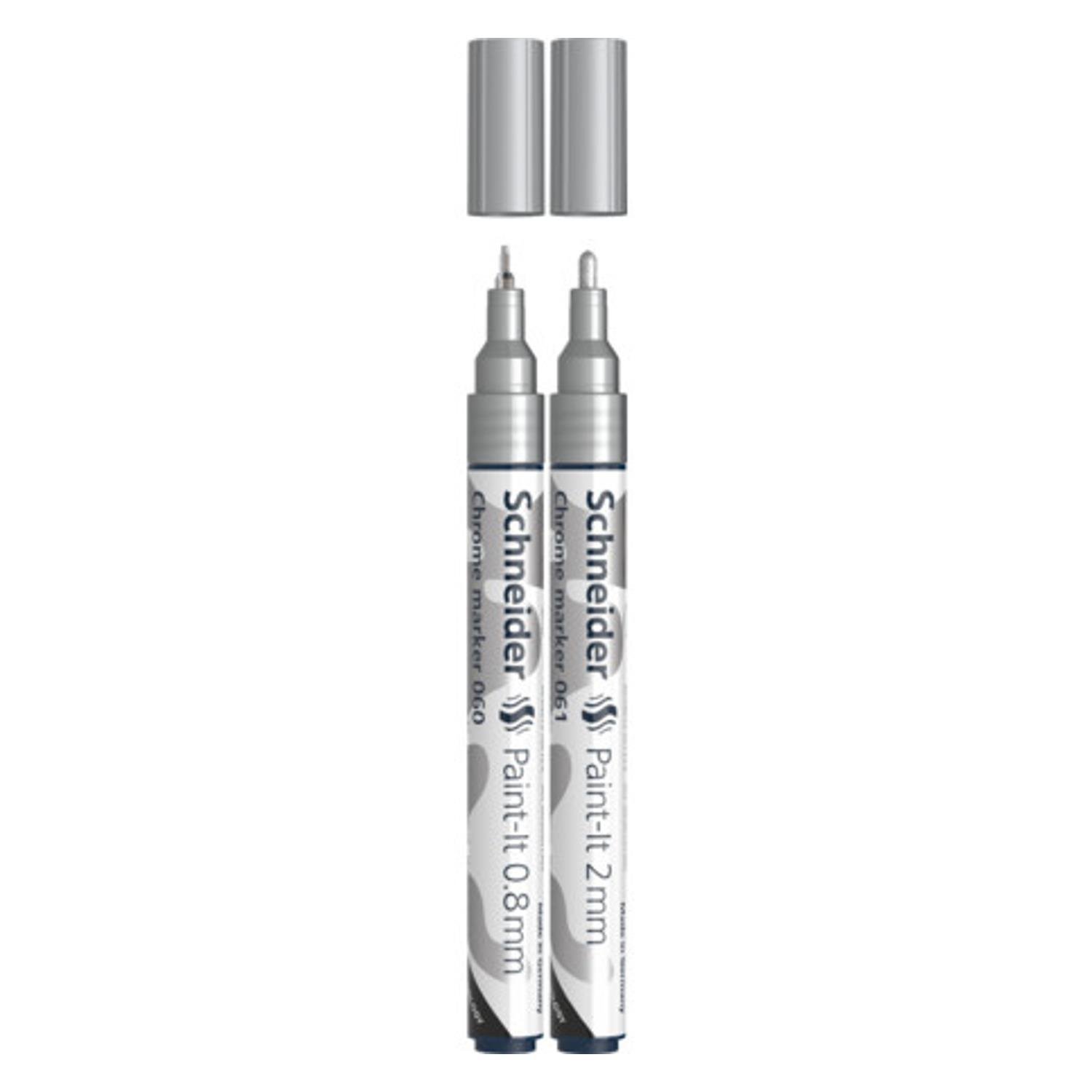 SchneiderSchneider Paint-İt 060/061 Krom Marker 0.8-2 Mm 2 Li Set 