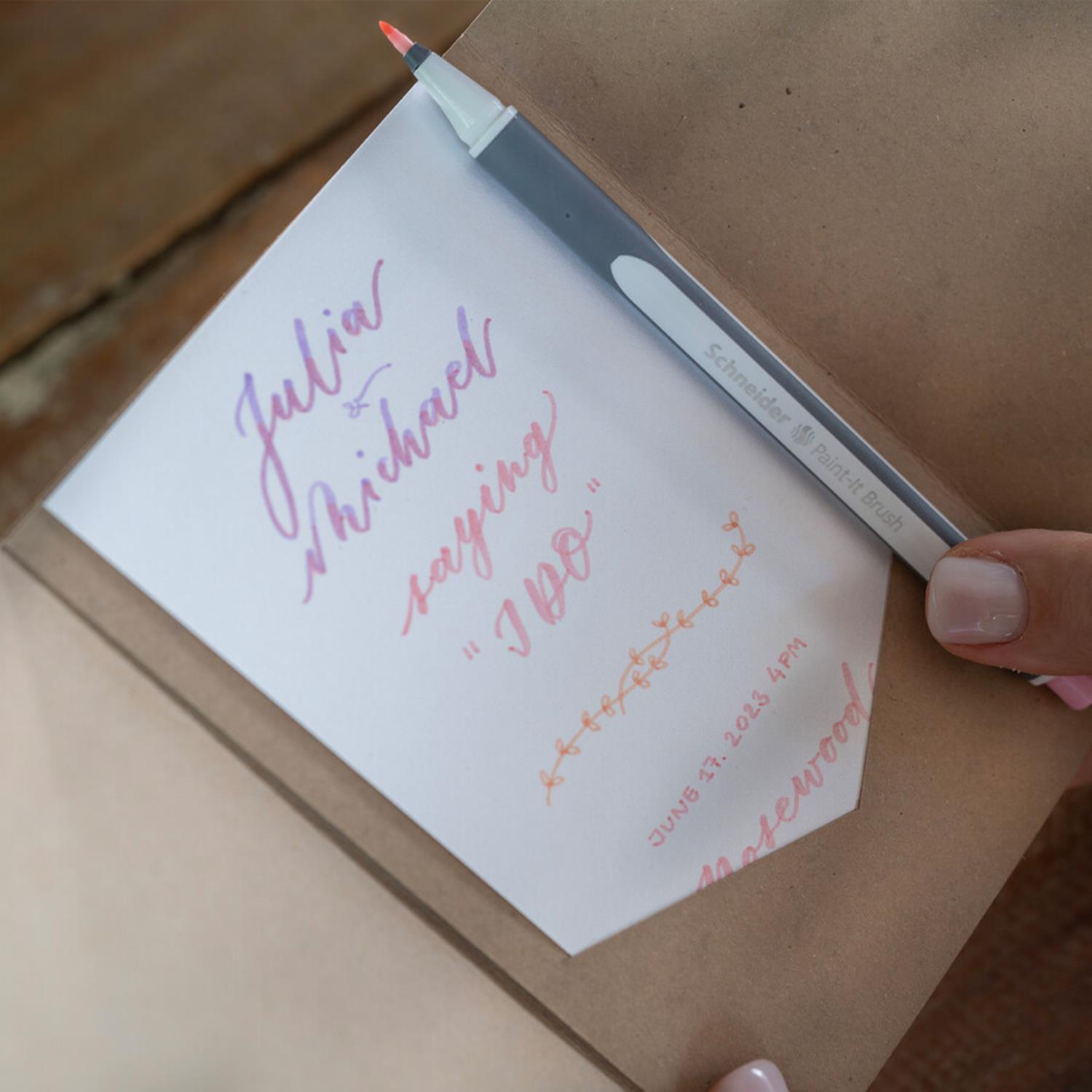 SchneiderSchneider Paint-It 070 Brush Pen 10 Renk (ML07010504) 