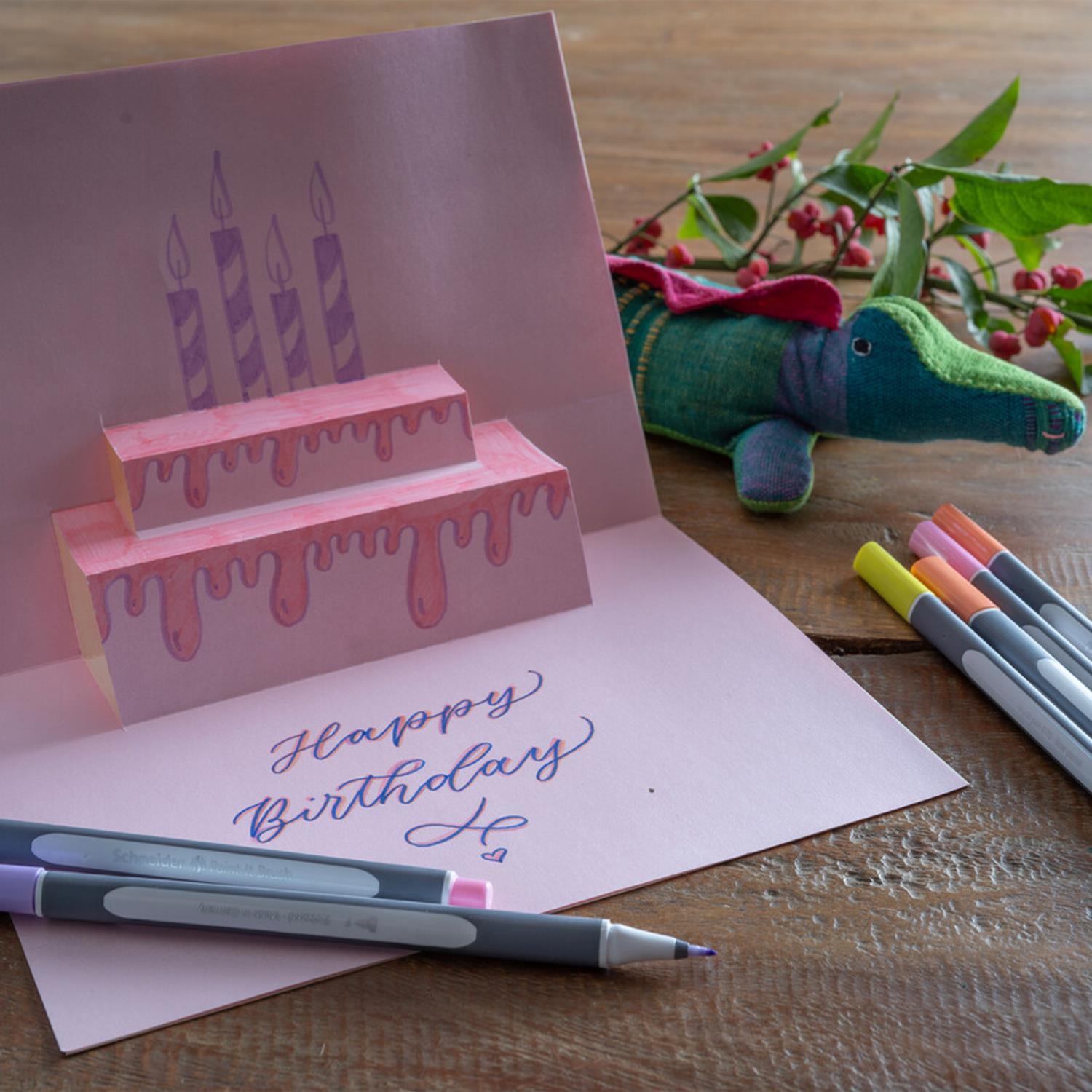 SchneiderSchneider Paint-It 070 Brush Pen Klasik 6 Renk (ML07010502)