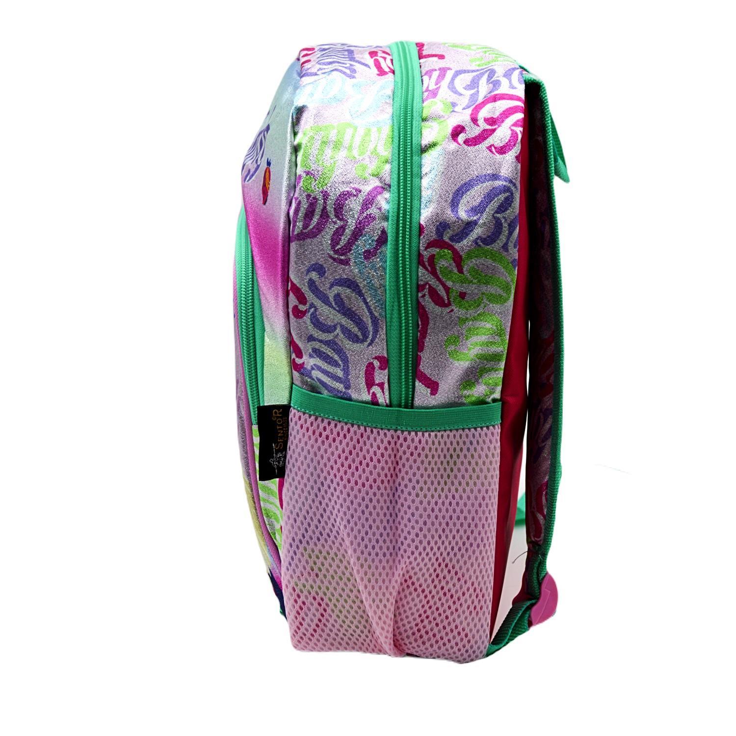 SentorSentor 2 Bölmeli Anaokulu Sırt Çantası Girls Pembe