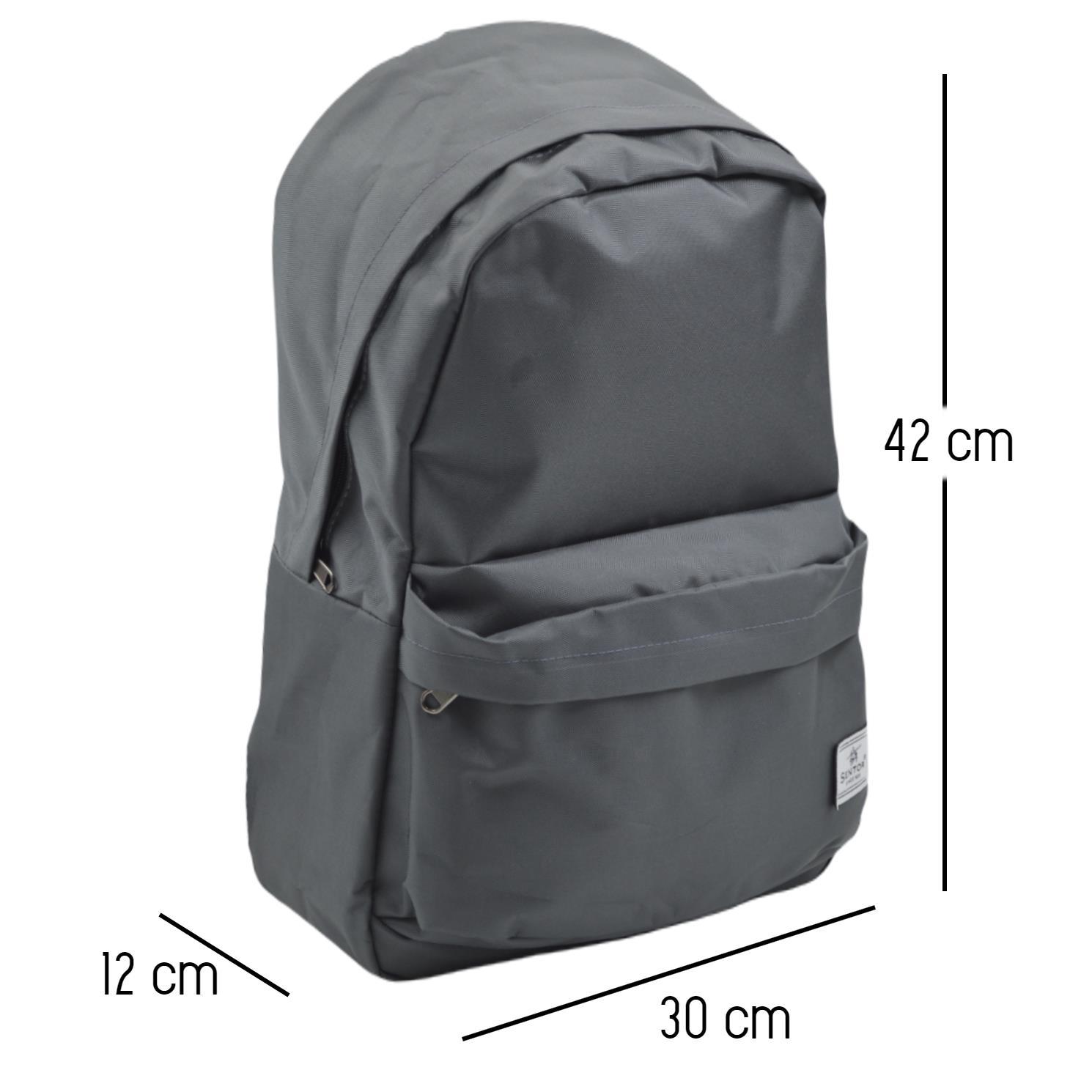 SentorSentor 2 Bölmeli Okul Sırt Çantası Antrasit (60153)