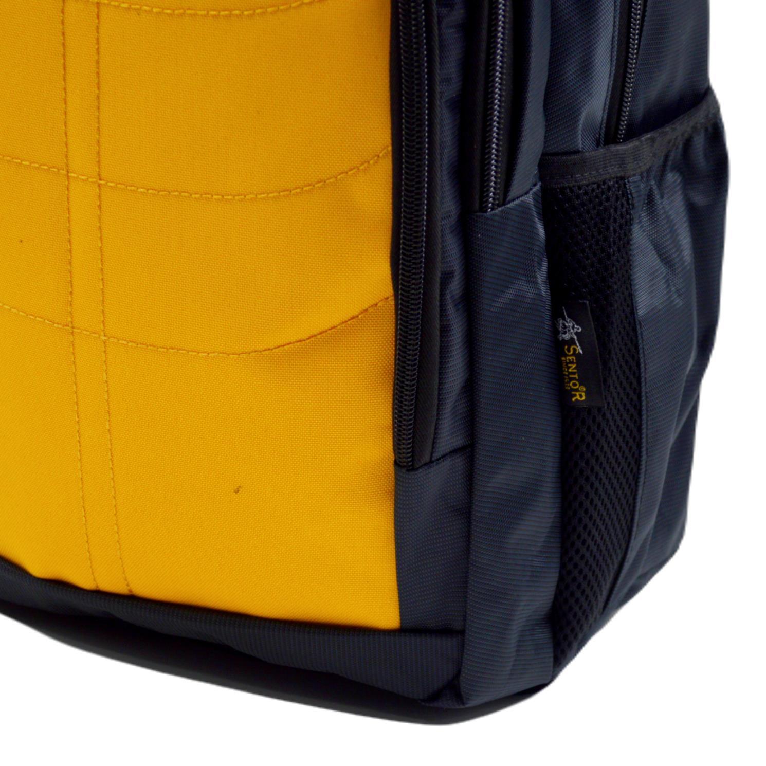 SentorSentor 3 Bölmeli Okul Sırt Çantası Sarı (50006)