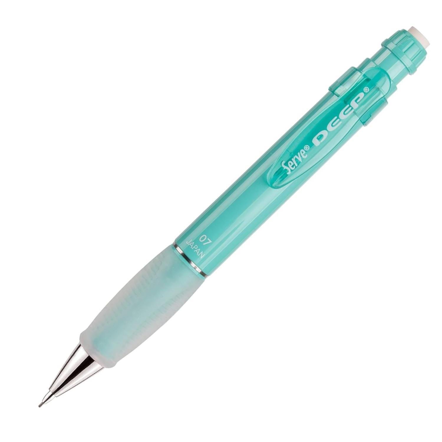 ServeServe Deep Pastel Mekanik Versatil Uçlu Kalem Uç-Silgi 3 lü Okul Seti 0.7
