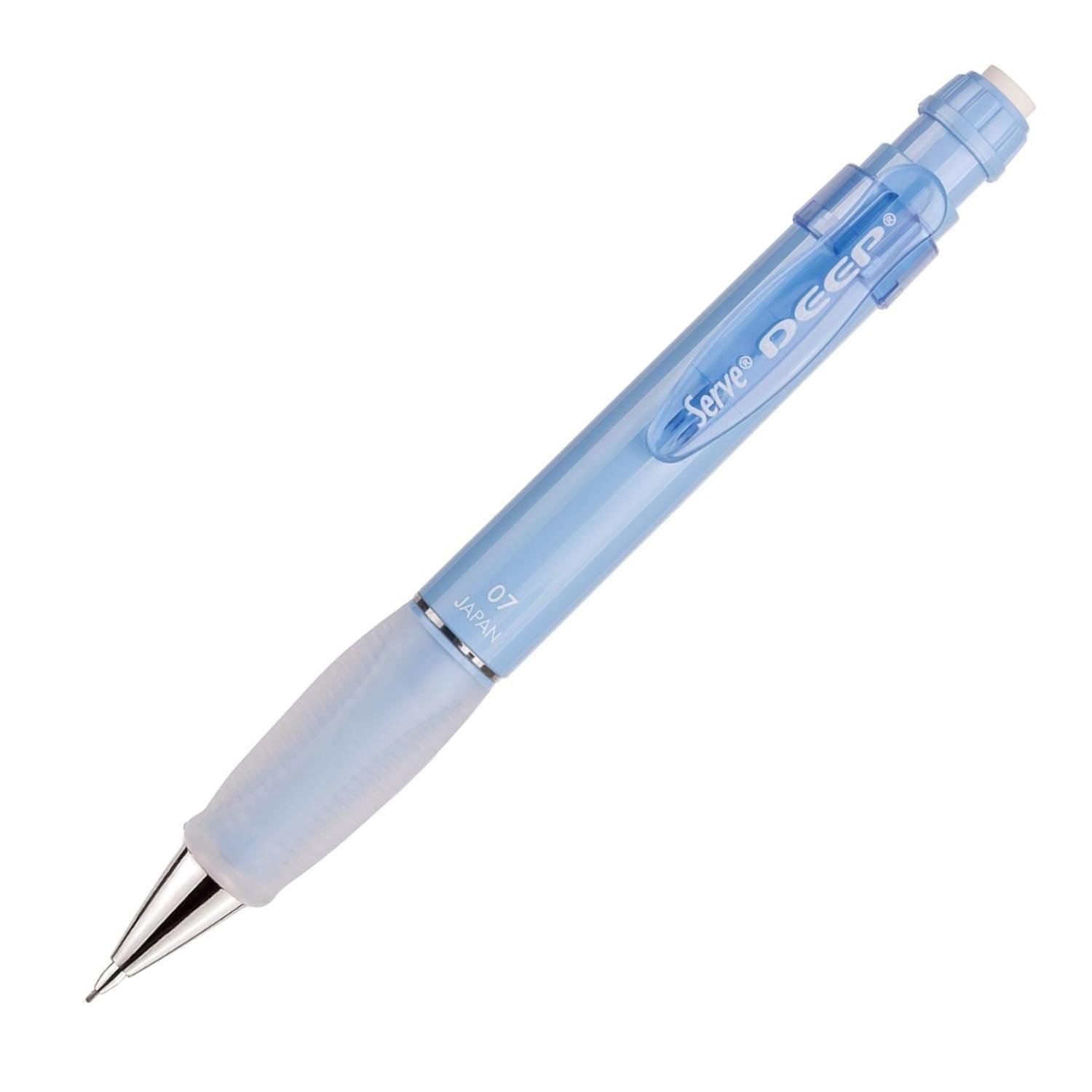 ServeServe Deep Pastel Mekanik Versatil Uçlu Kalem Uç-Silgi 3 lü Okul Seti 0.7