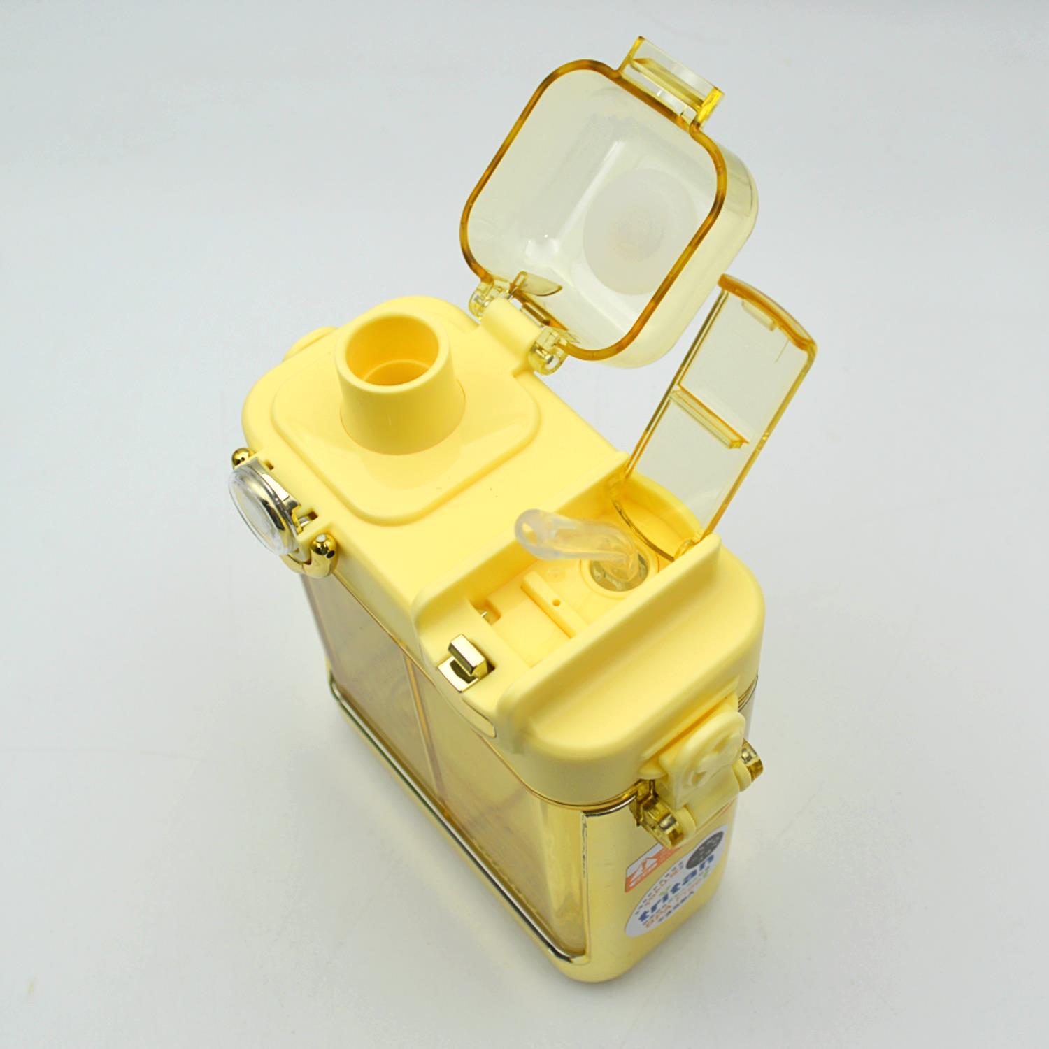 ShotayShotay Çift Bölmeli Tritan Matara 700 ml (ST-7100)