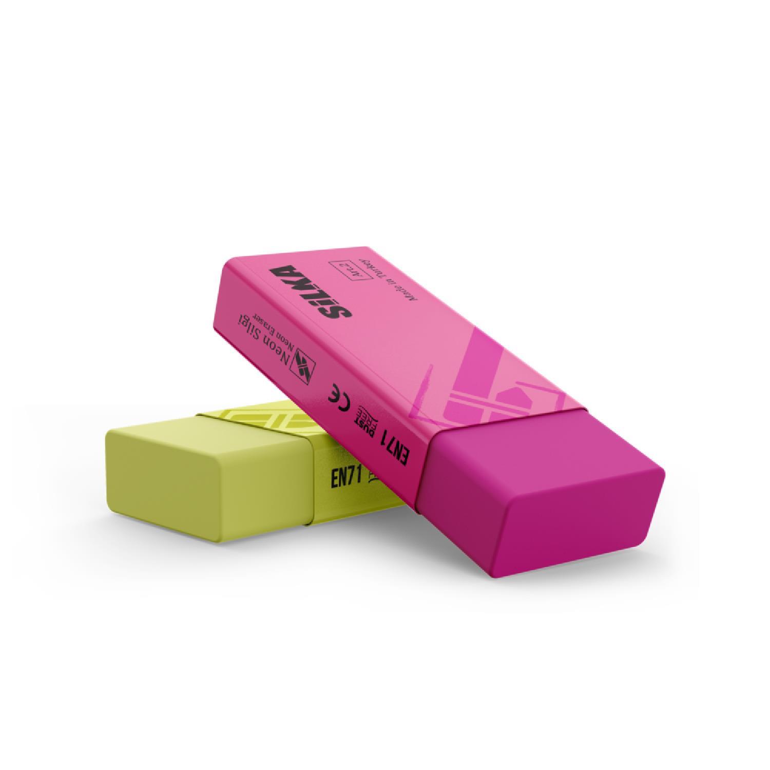 SİLKASilka Neon Silgi Büyük (ART2)