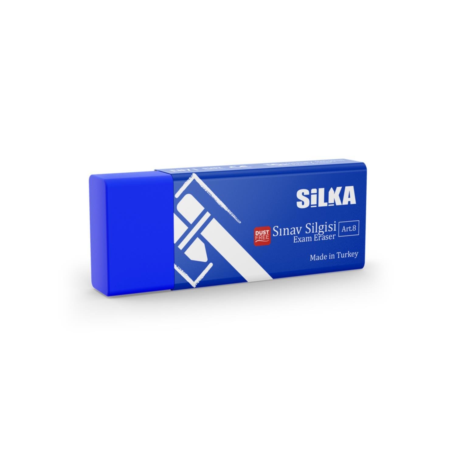 SİLKASilka Sınav Silgisi Büyük Boy 1 Adet Art 8