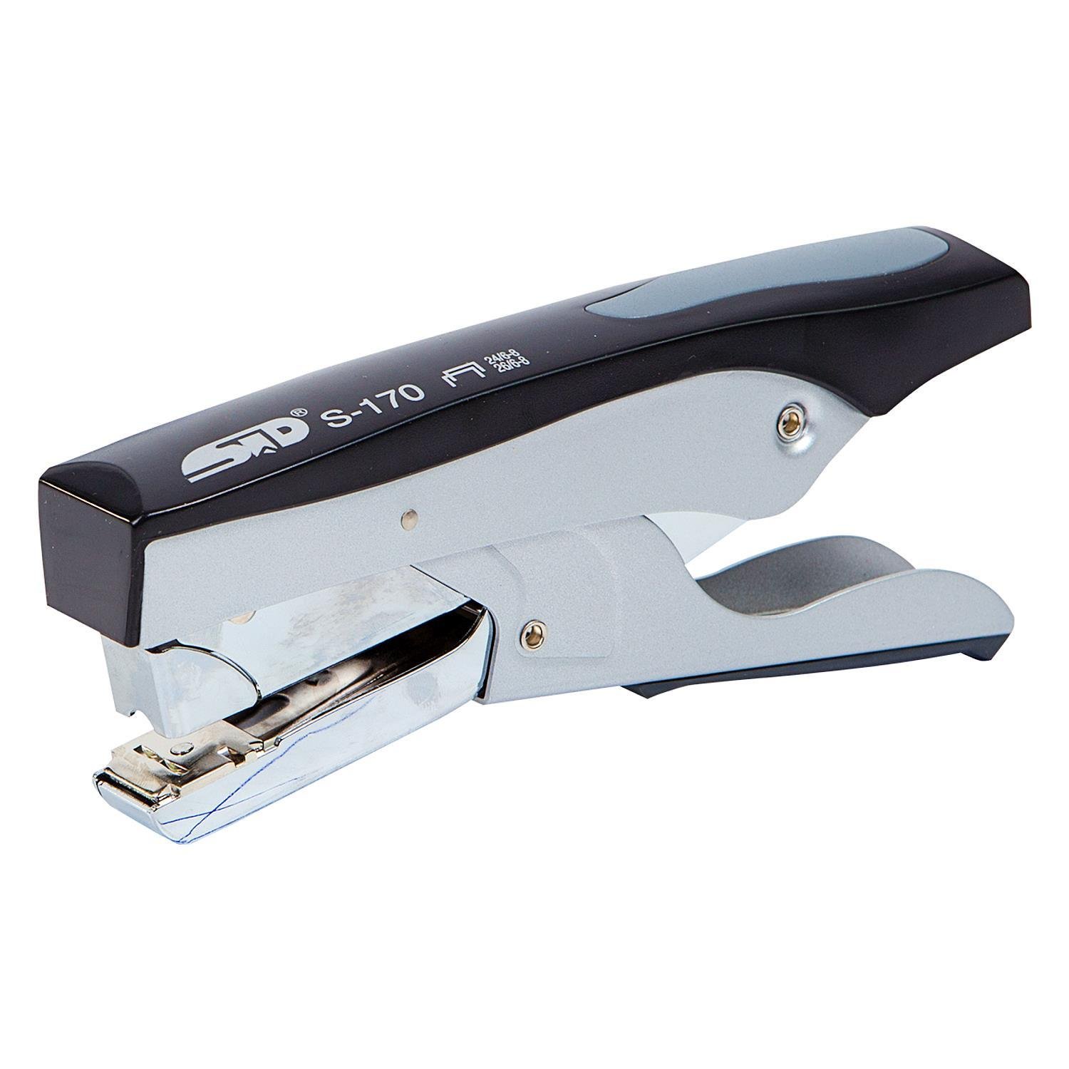 STDSTD Deluxe 45 Sayfa Kapasiteli Pens Tipi Zımba Makinesi Siyah (S-170)