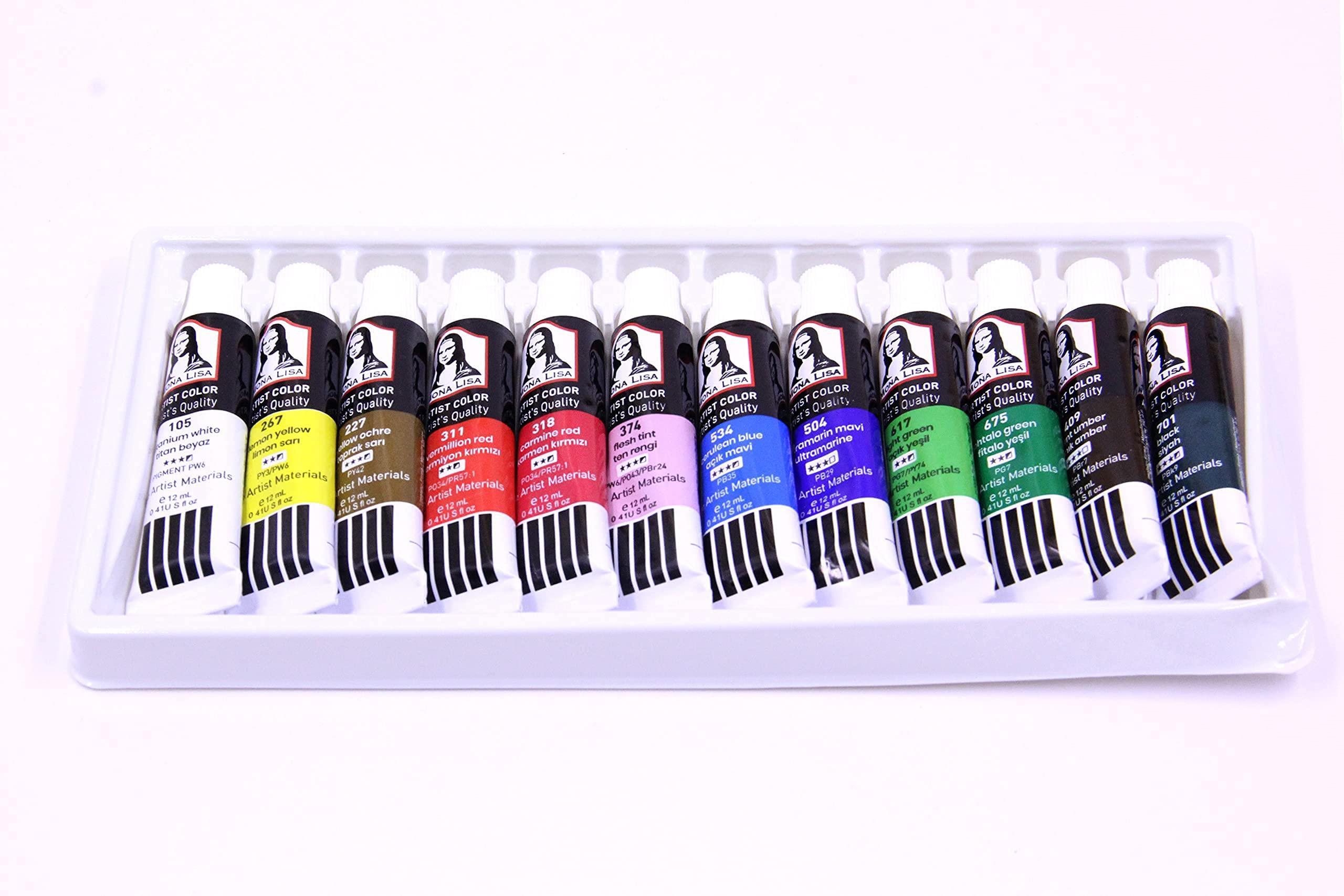 SÜDORSüdor Monalisa Yağlı Boya 12 Renkx12 Ml Tüp(SD72512)