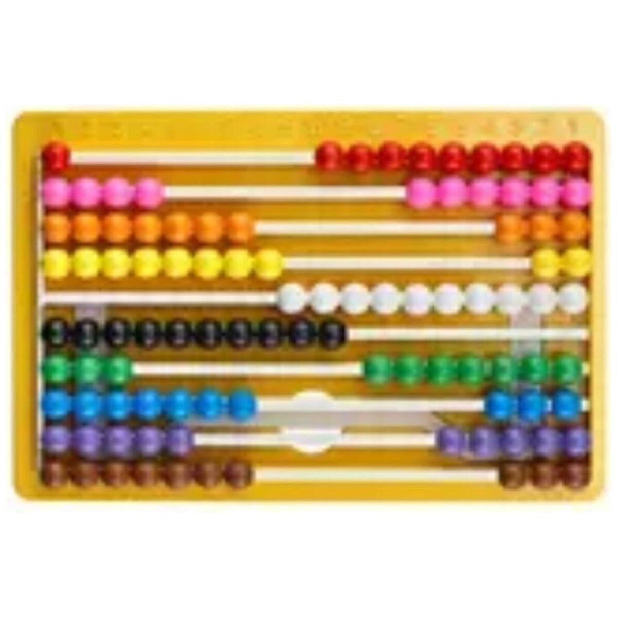 TGBTgb Raylı Abaküs Mihsap Sayı Boncuğu Renkli TGB-009 2702