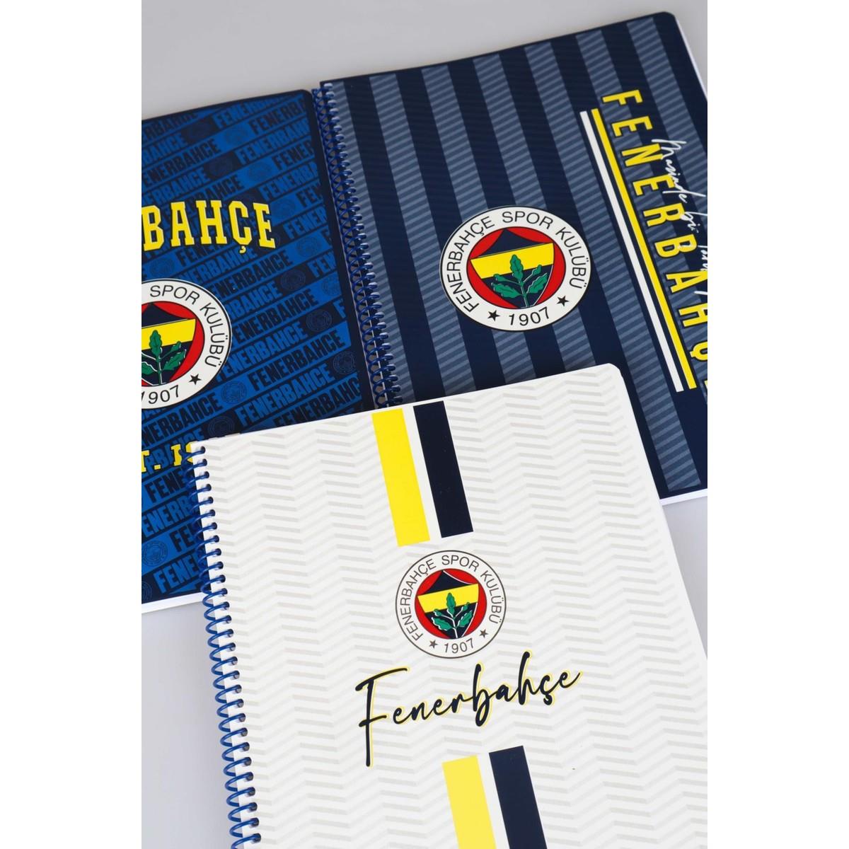 FenerbahçeTimon Fenerbahçe A4 72 Yaprak Karton Kapak Spiralli Defter Çizgili 1 Adet (594568)