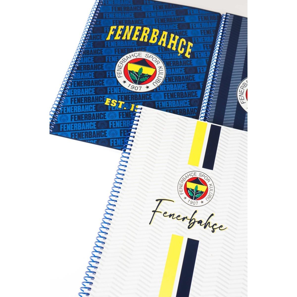 FenerbahçeTimon Fenerbahçe A4 72 Yaprak Karton Kapak Spiralli Defter Çizgili 1 Adet (594568)