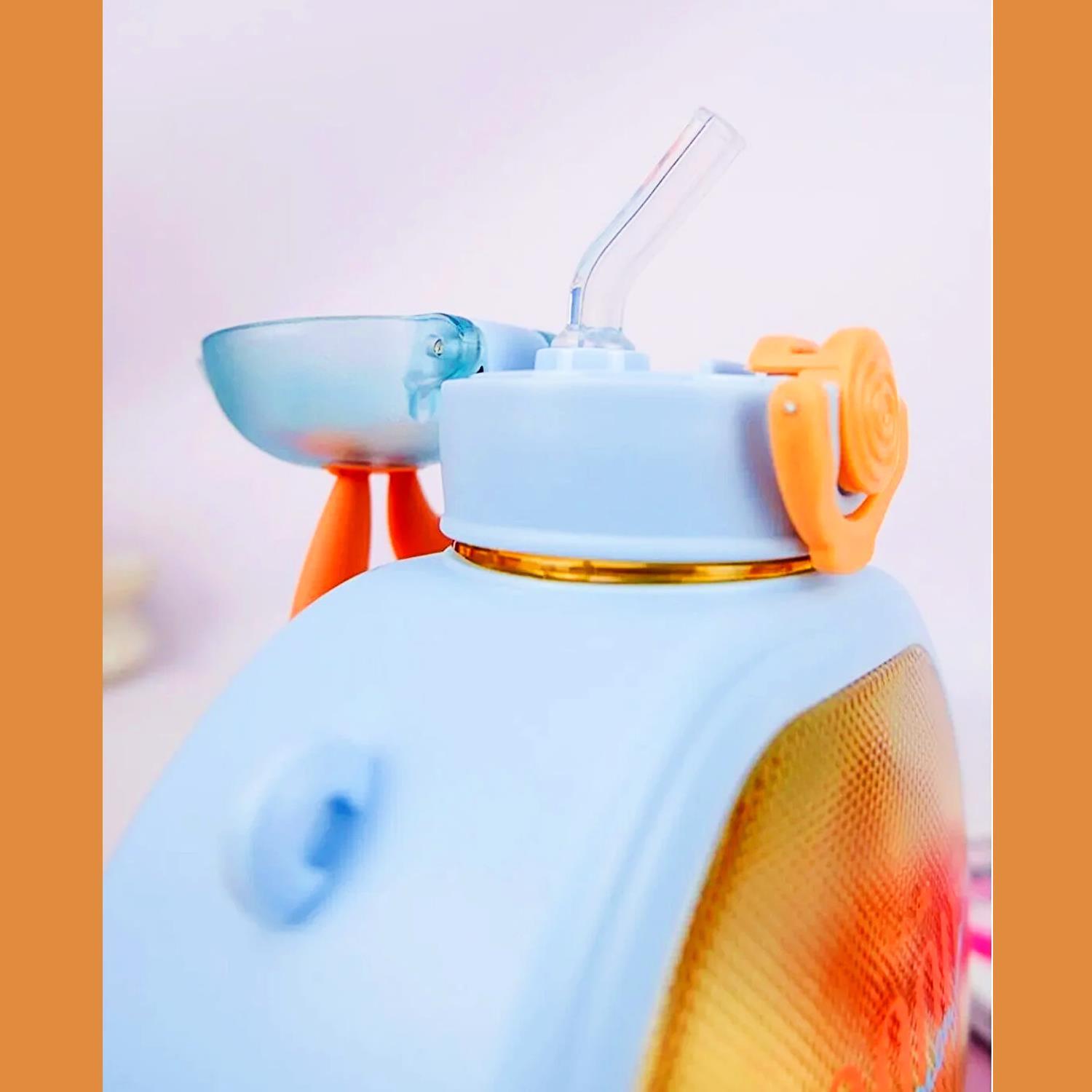 TohanaTohana Tavşan Figürlü Askılı H2O Polikarbon Matara 700 ml (H2O76022)