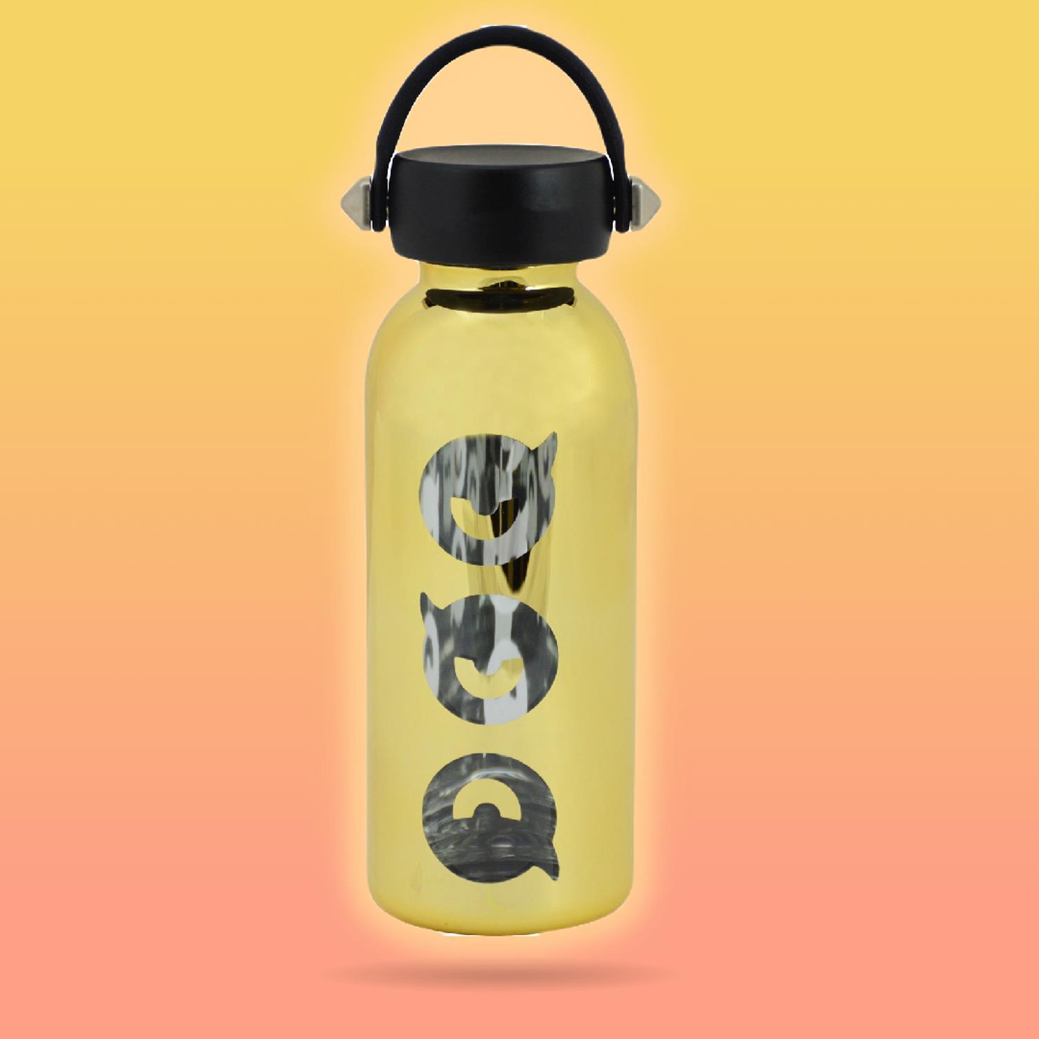 TRENDİXTrendix Nonoo Cool Cup Cam Matara Sarı 400 ml