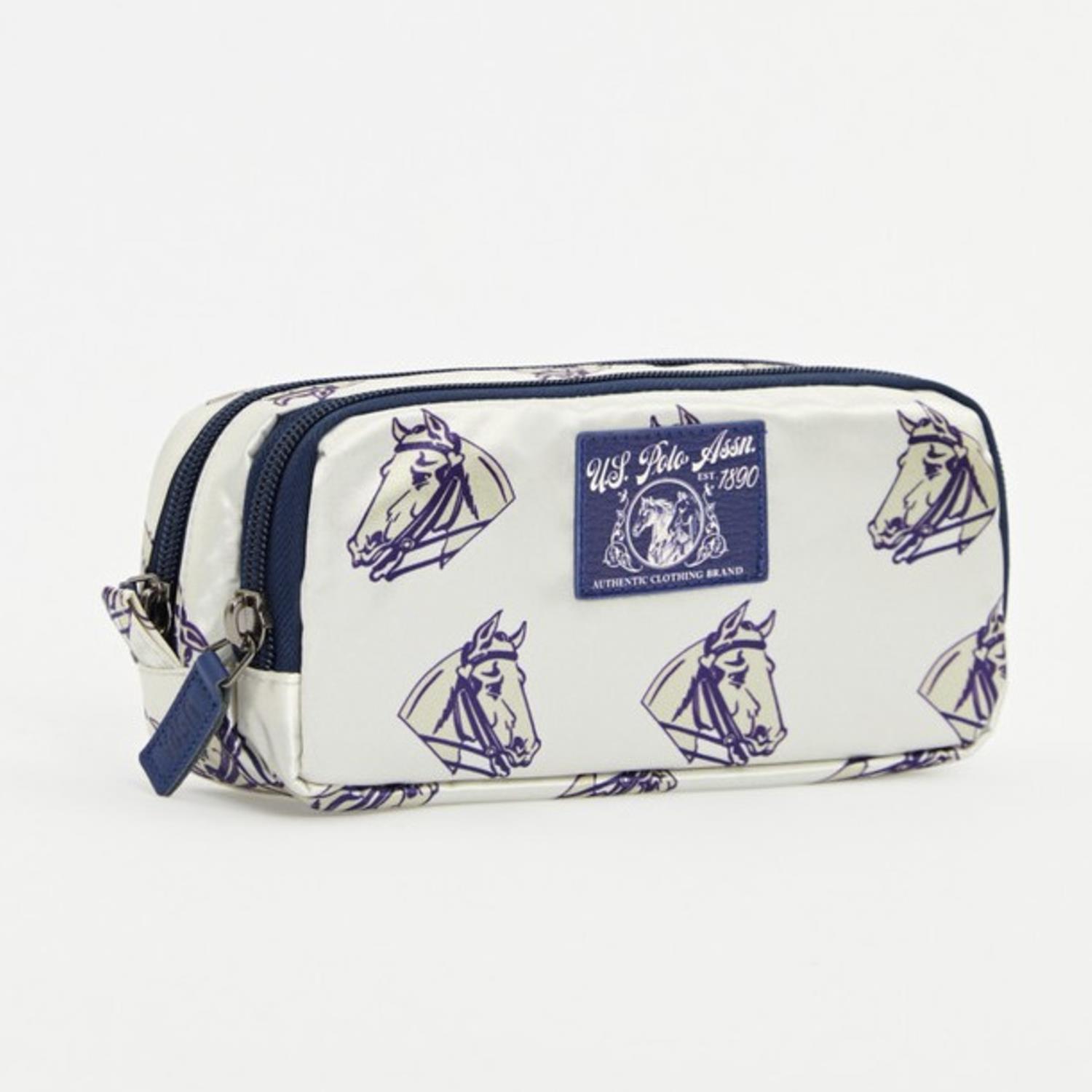 U.S. Polo Assn.U.S. Polo Assn. Çift Bölmeli Kalemlik Krem PLKLK23299