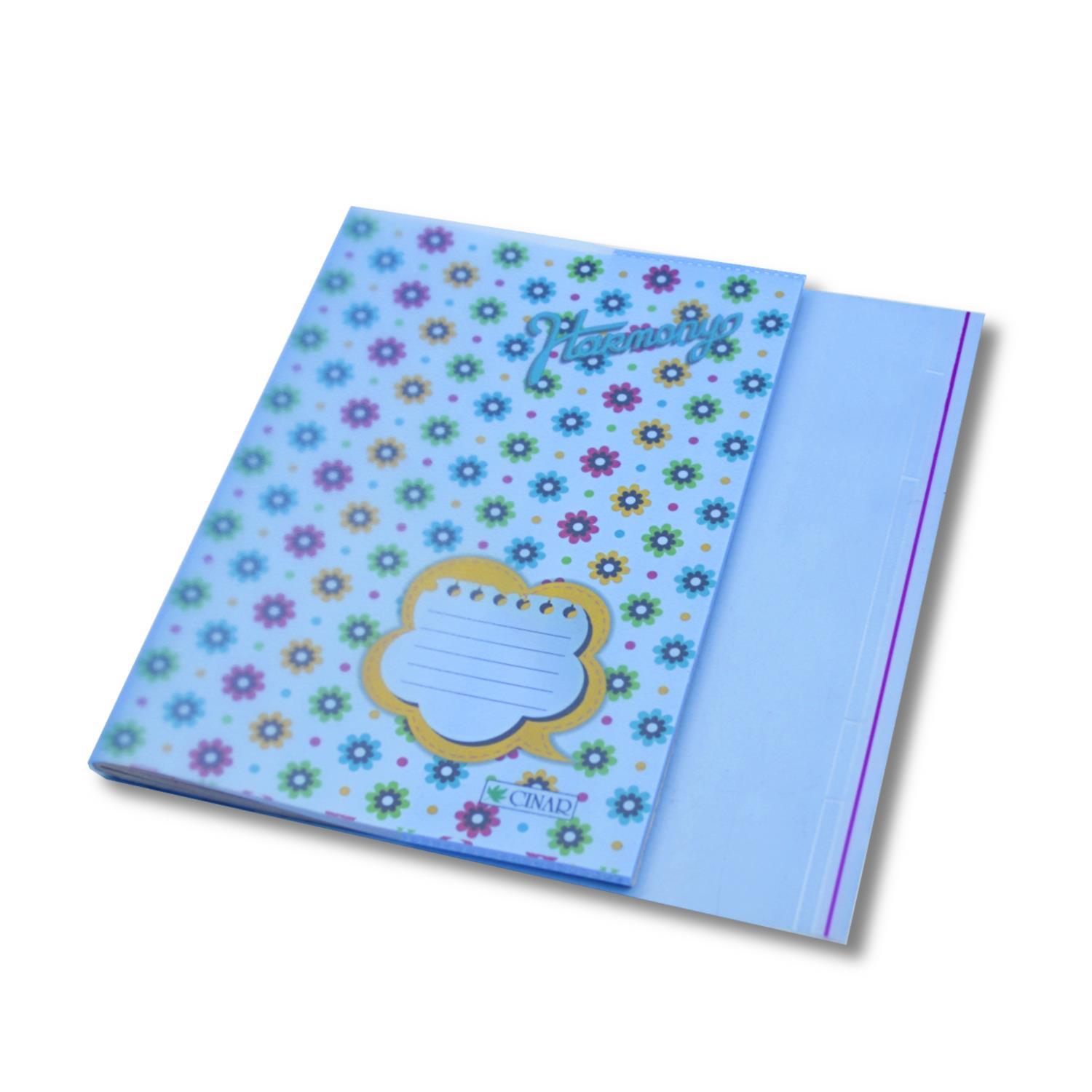 UmixUmix A5 Hazır Yapışkanlı Defter Kabı 10 lu Mavi