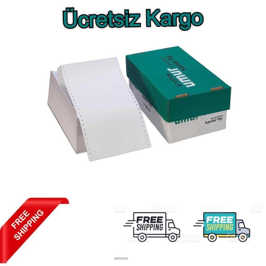 UmurUmur Kantar Fişi 6x17 Cm 2 Nüsha 1000 Li Paket