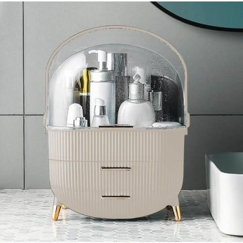 UrveUrve Çekmeceli Makyaj Kozmetik Düzenleyici Organizer Cappuccino UR-3396 GKH