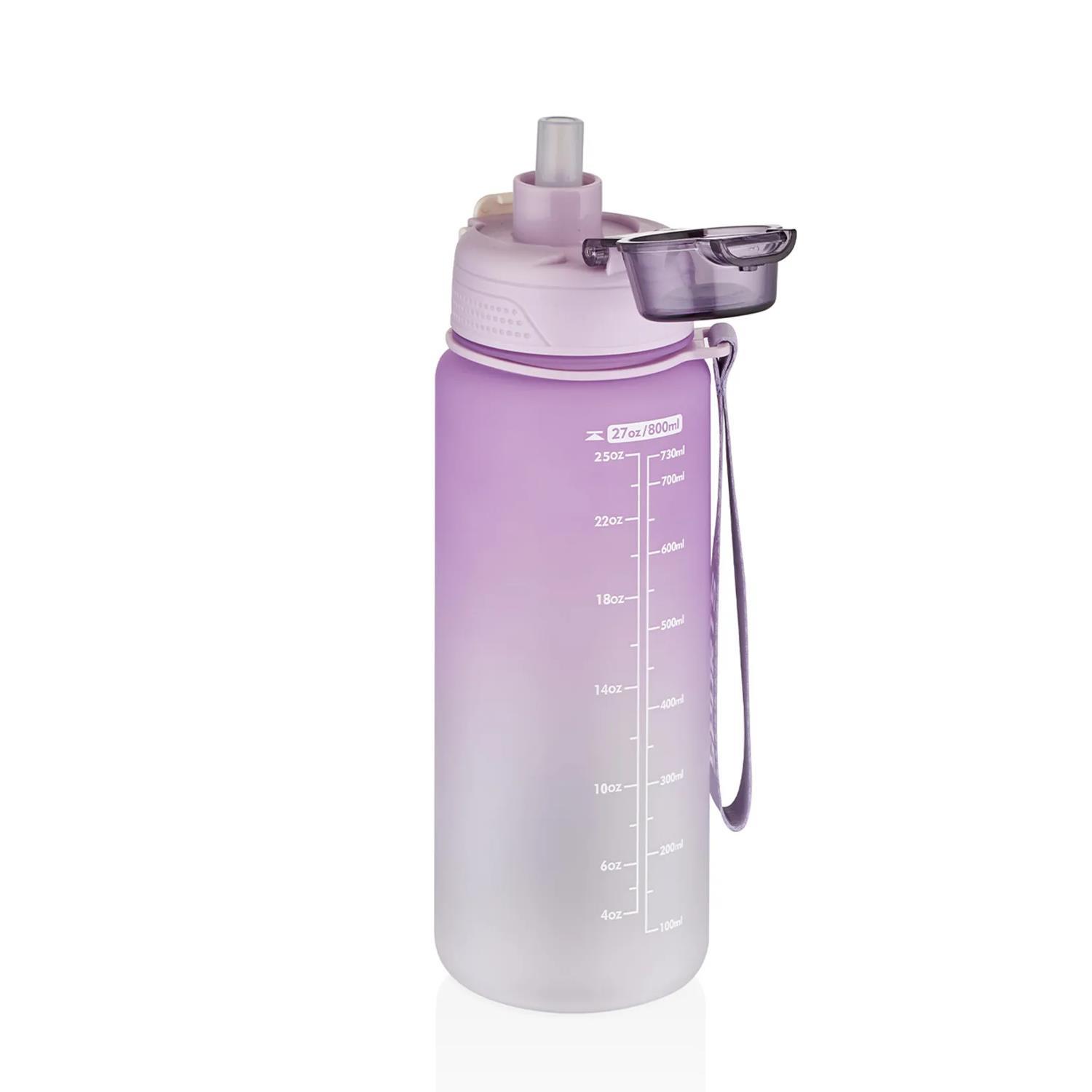 VagonlifeVagonlife Figürlü Su Matarası 800 ml Pipetli/Pipetsiz Çift Kullanım Sticker Hediyeli VGN2352