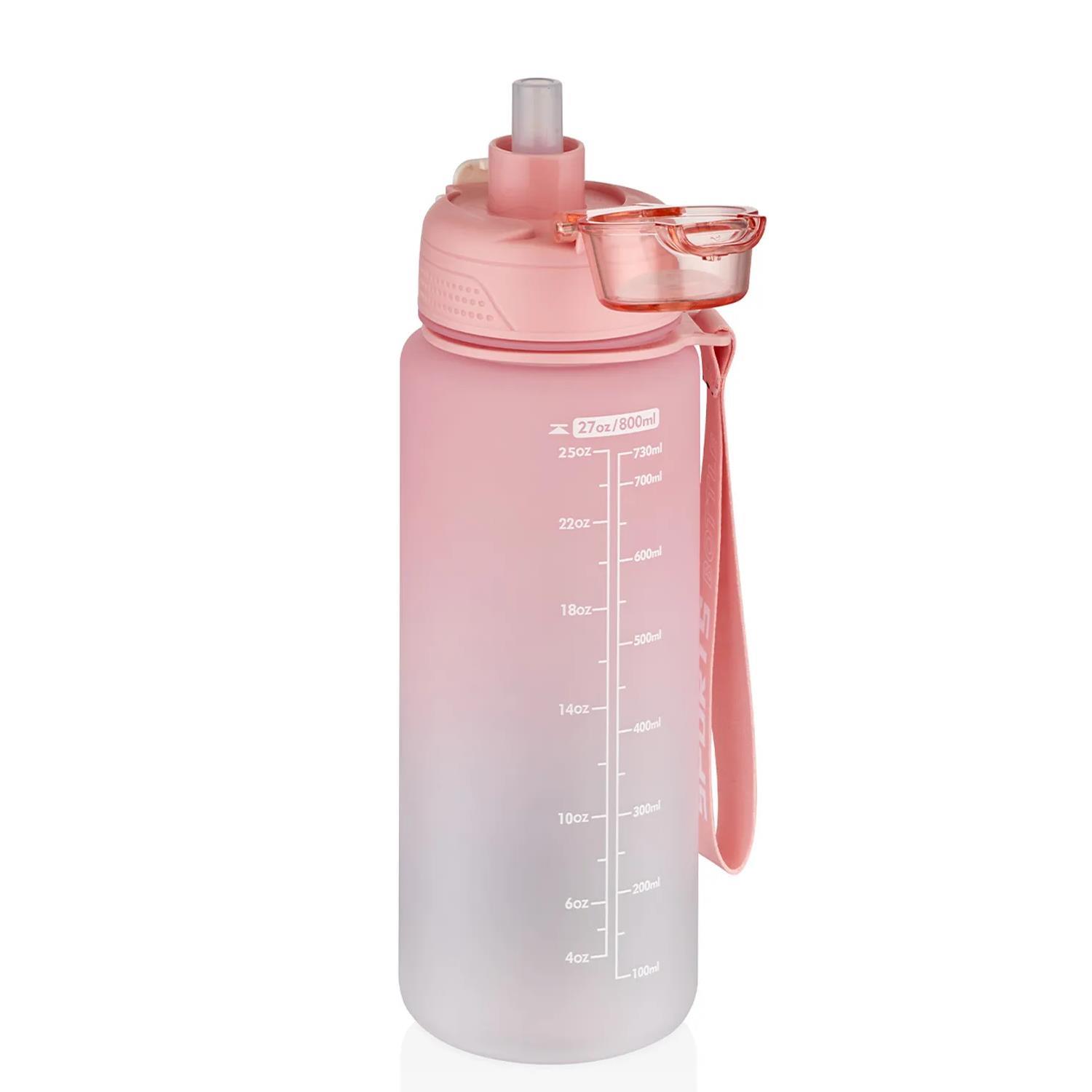 VagonlifeVagonlife Figürlü Su Matarası 800 ml Pipetli/Pipetsiz Çift Kullanım Sticker Hediyeli VGN2352