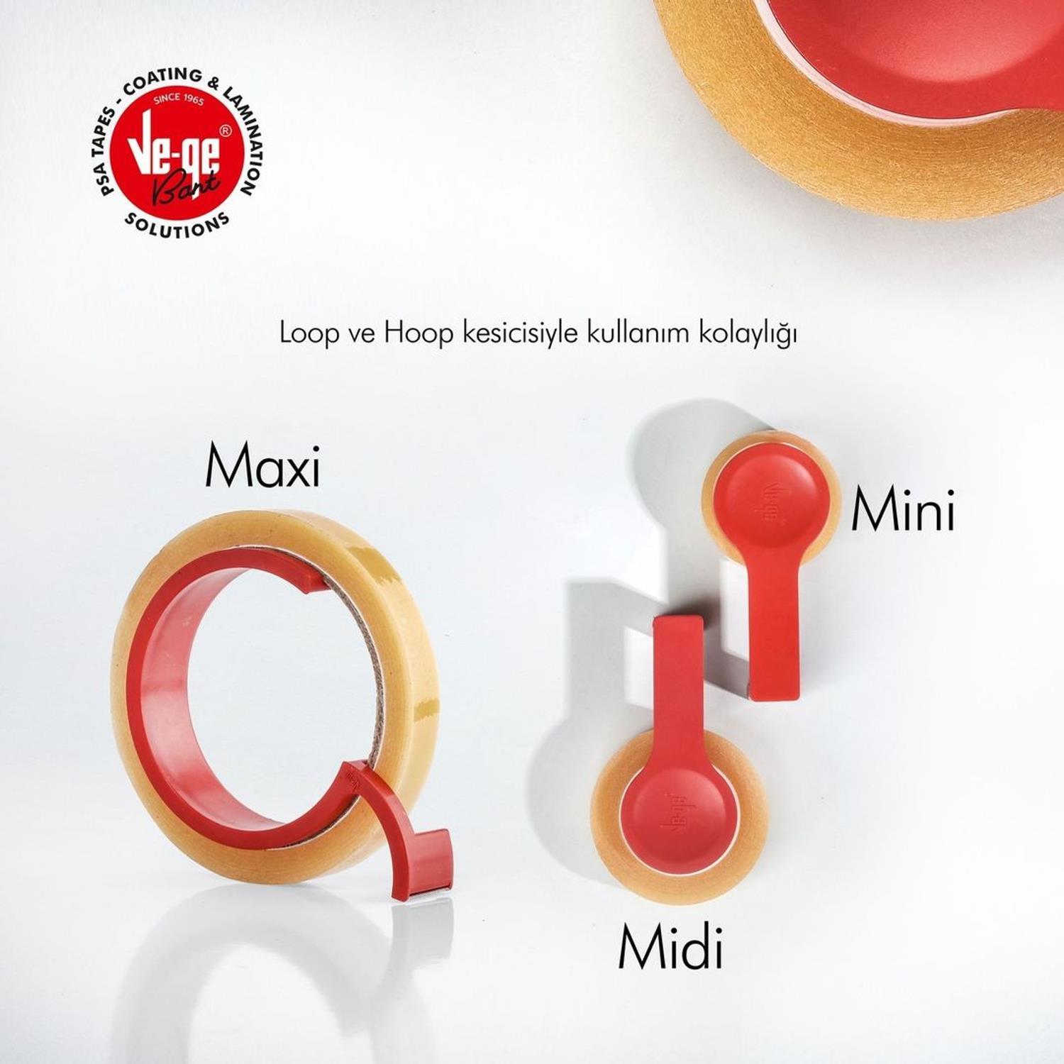 VE-GEVe-Ge 12x66 Maxi Pack Bant Kesicili 2 li Selefon Bant