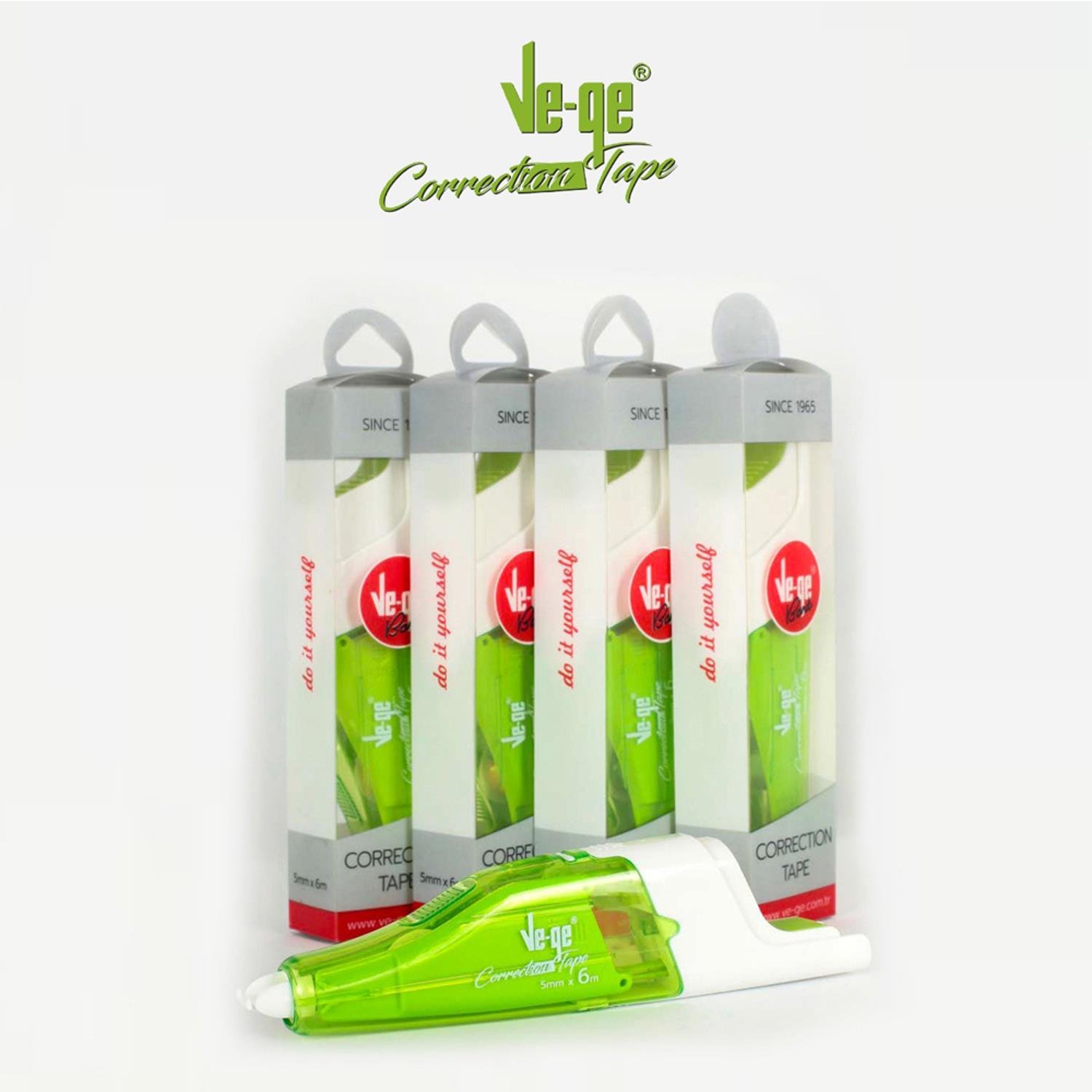 VE-GEVe-Ge Correction Tape 5mmx6mt Şerit Daksil