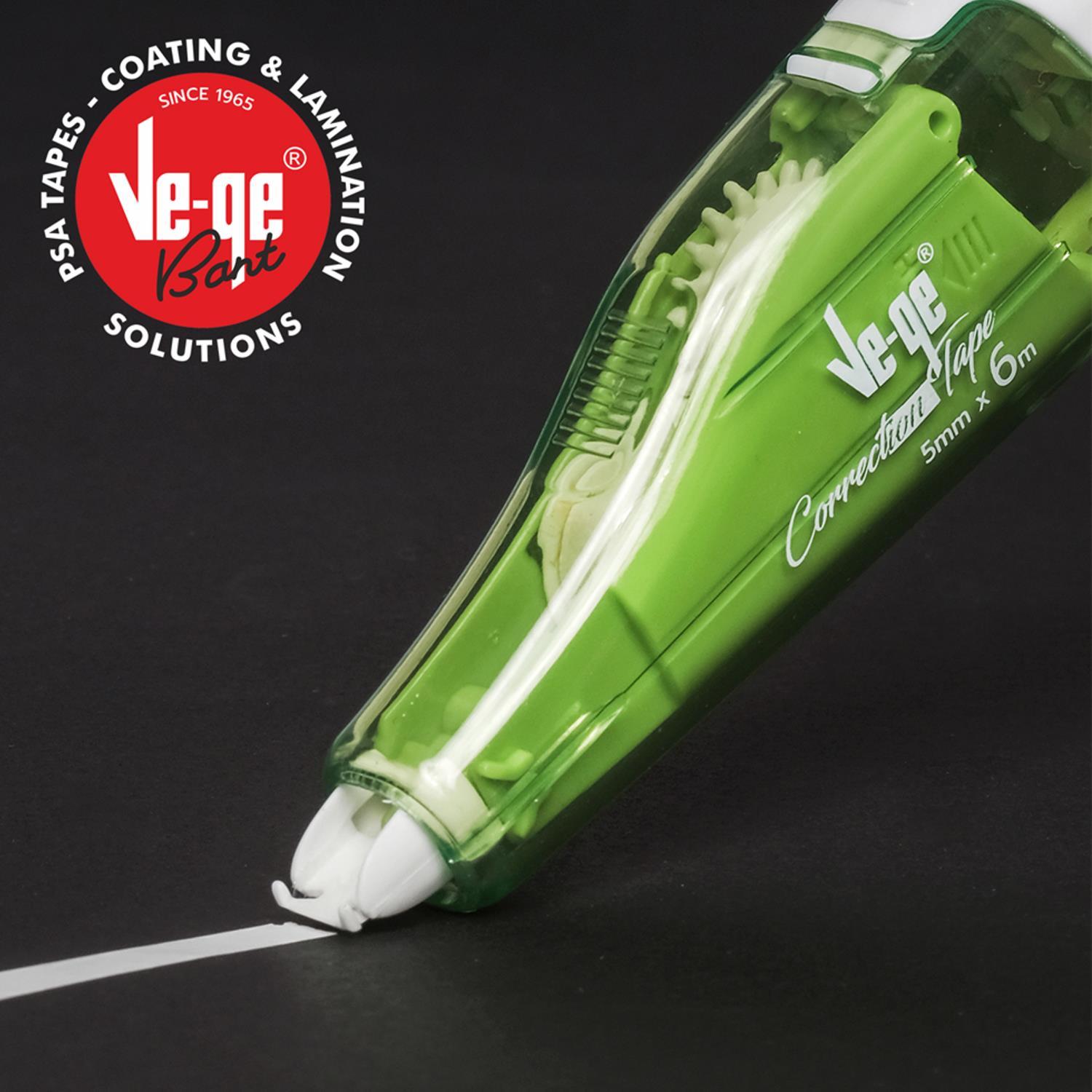 VE-GEVe-Ge Correction Tape 5mmx6mt Şerit Daksil
