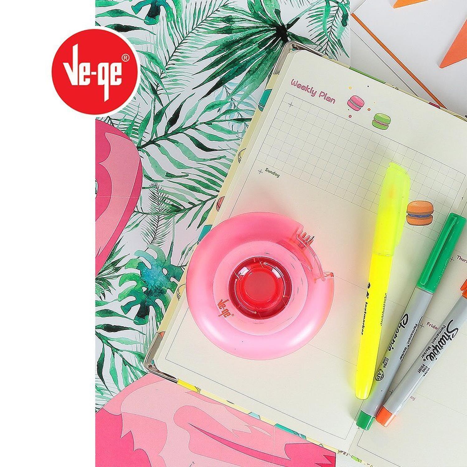 VE-GEVege Donut Soft Görünmez Bant 19x25 m Bant Kesme Makineli Turuncu