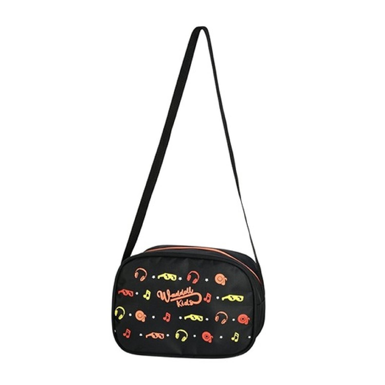 WaddellWaddell 3 Bölmeli Dinazor Desenli İlkokul Çantası ve Beslenme Çantası Turuncu 5048 