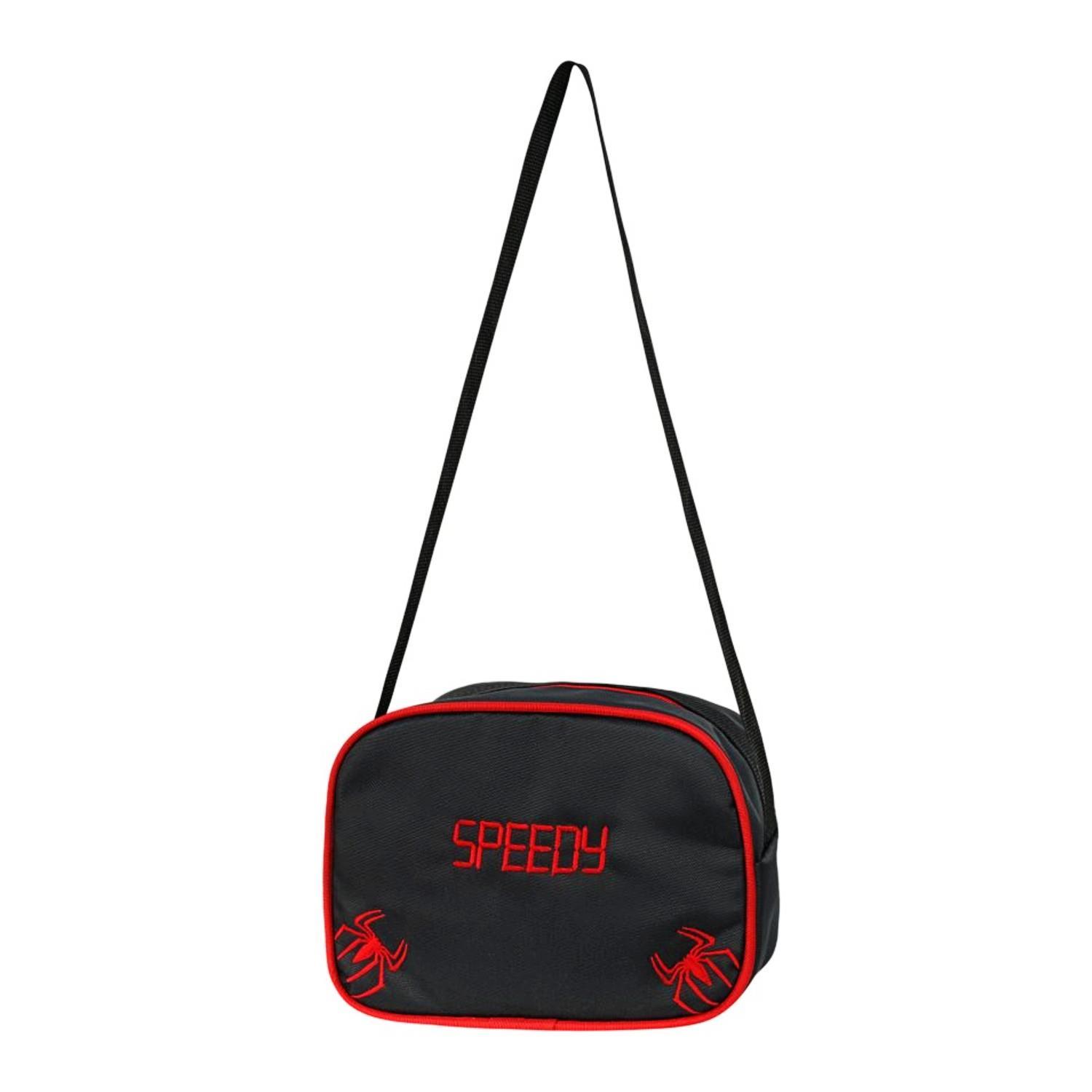 WaddellWaddell 3 Bölmeli İlkokul Çantası ve Beslenme Çantası Speedy Kırmızı-Siyah 2018-1