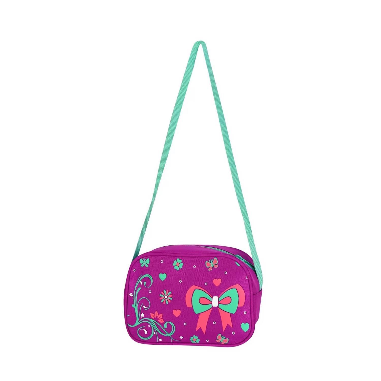 WaddellWaddell 3 Bölmeli İlkokul Çantası ve Beslenme Çantası Kurdela Pembe 3026