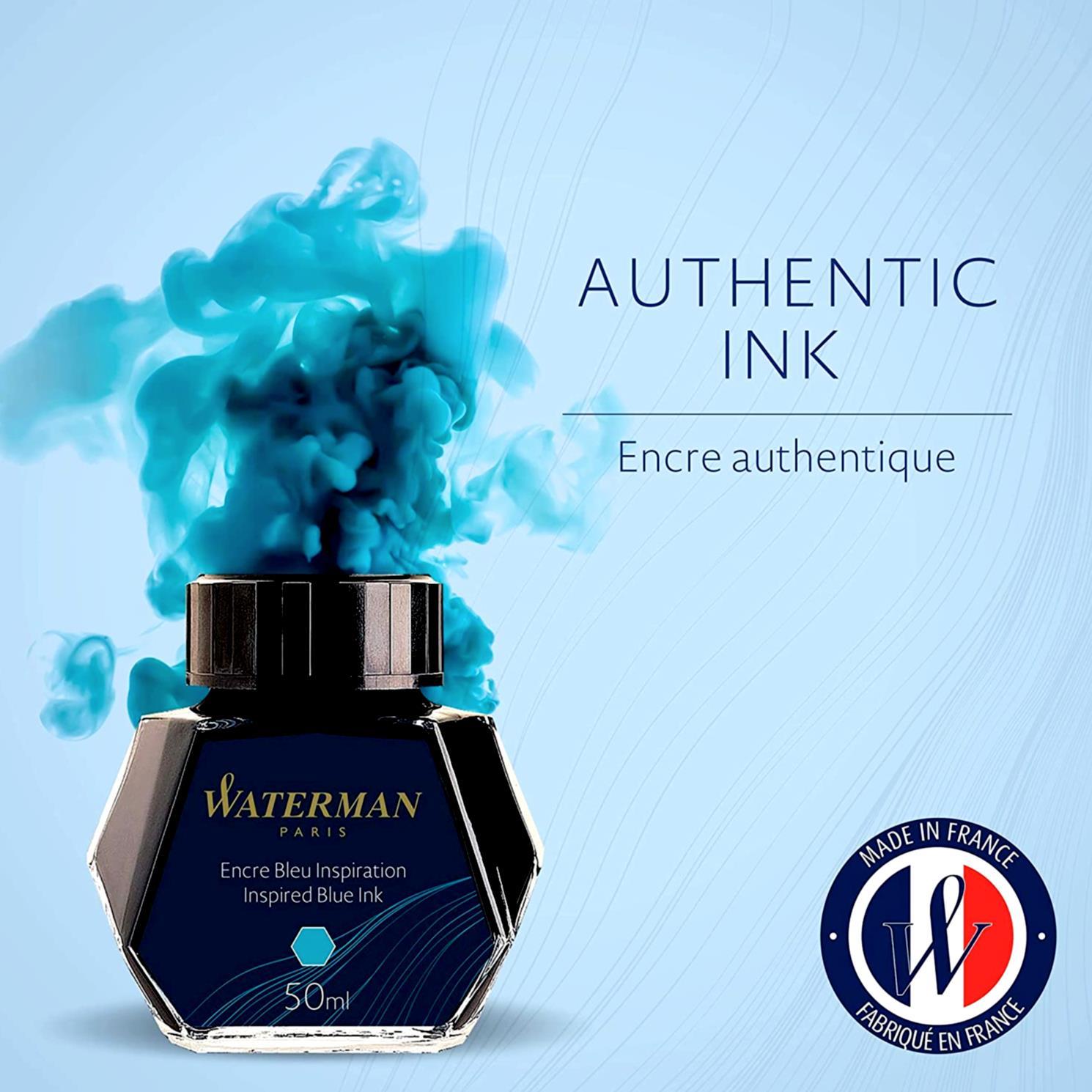 WatermanWaterman Dolma Kalem Mürekkebi Cam Şişede 50 ml Deniz Mavi S0110810