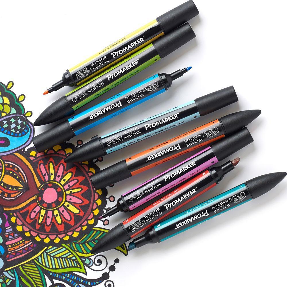 Winsor NewtonWinsor & Newton Promarker Çizim Kalemi Çift Uçlu Markör