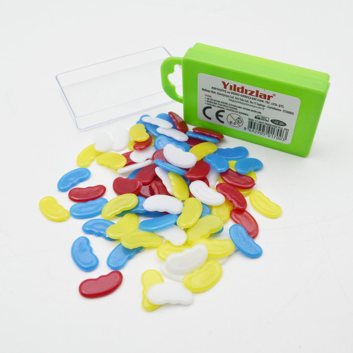 YıldızlarYıldızlar Sayı Fasulyesi Kutulu Kod:17