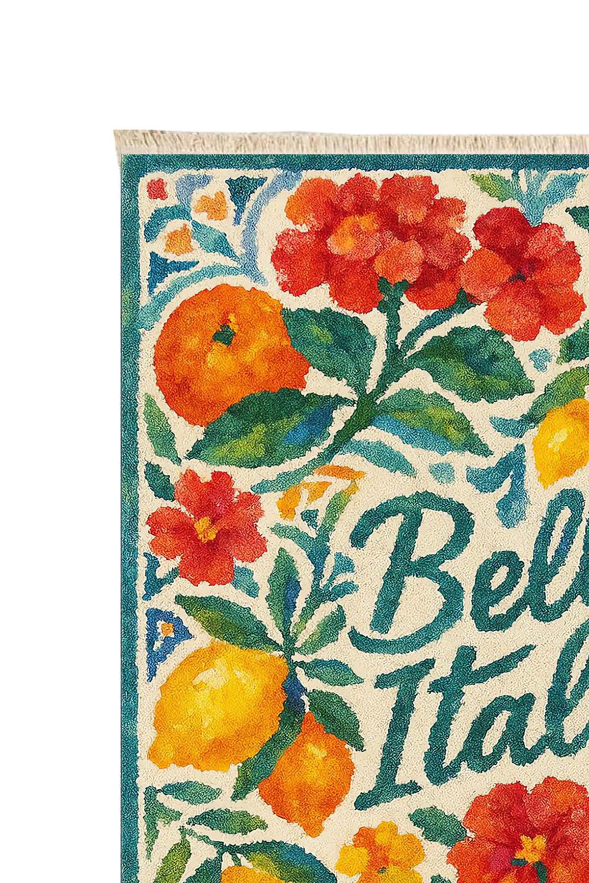 Bella İtalia Baskılı Dokuma Taban Halı 263 YNGMarkaev