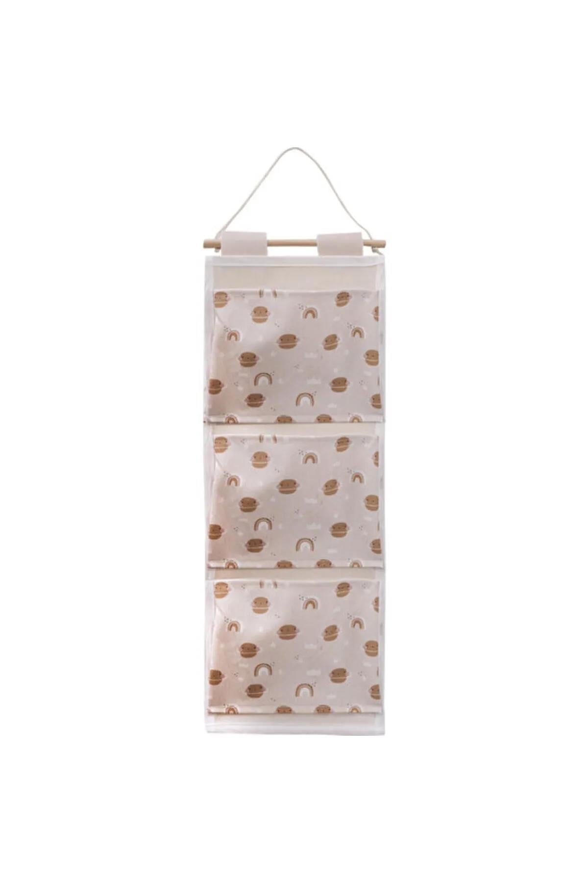 Gezegen Temalı Üçlü Askılı Organizer 55x20Markaev